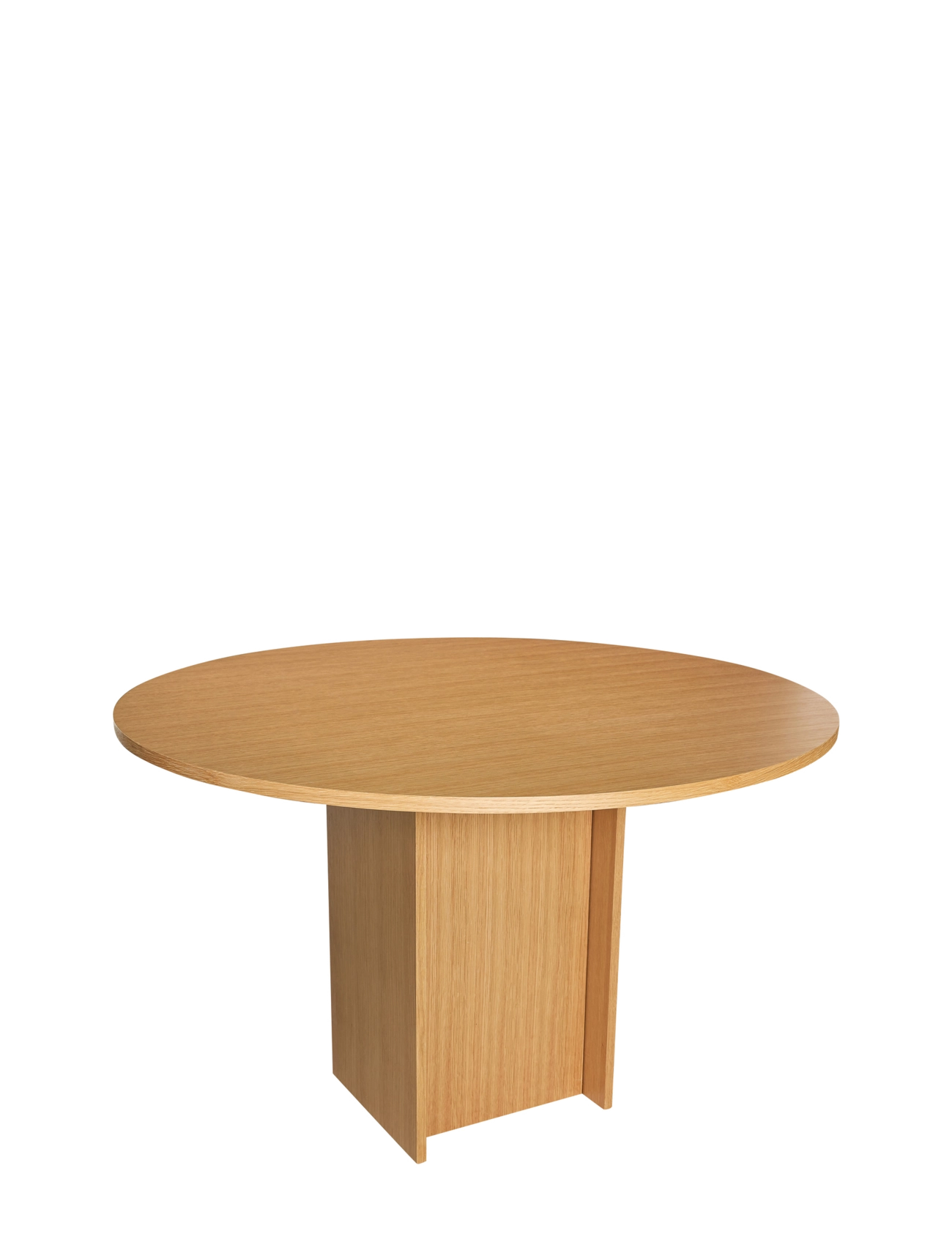 Hübsch - Straight Dining Table Round - natural - 2