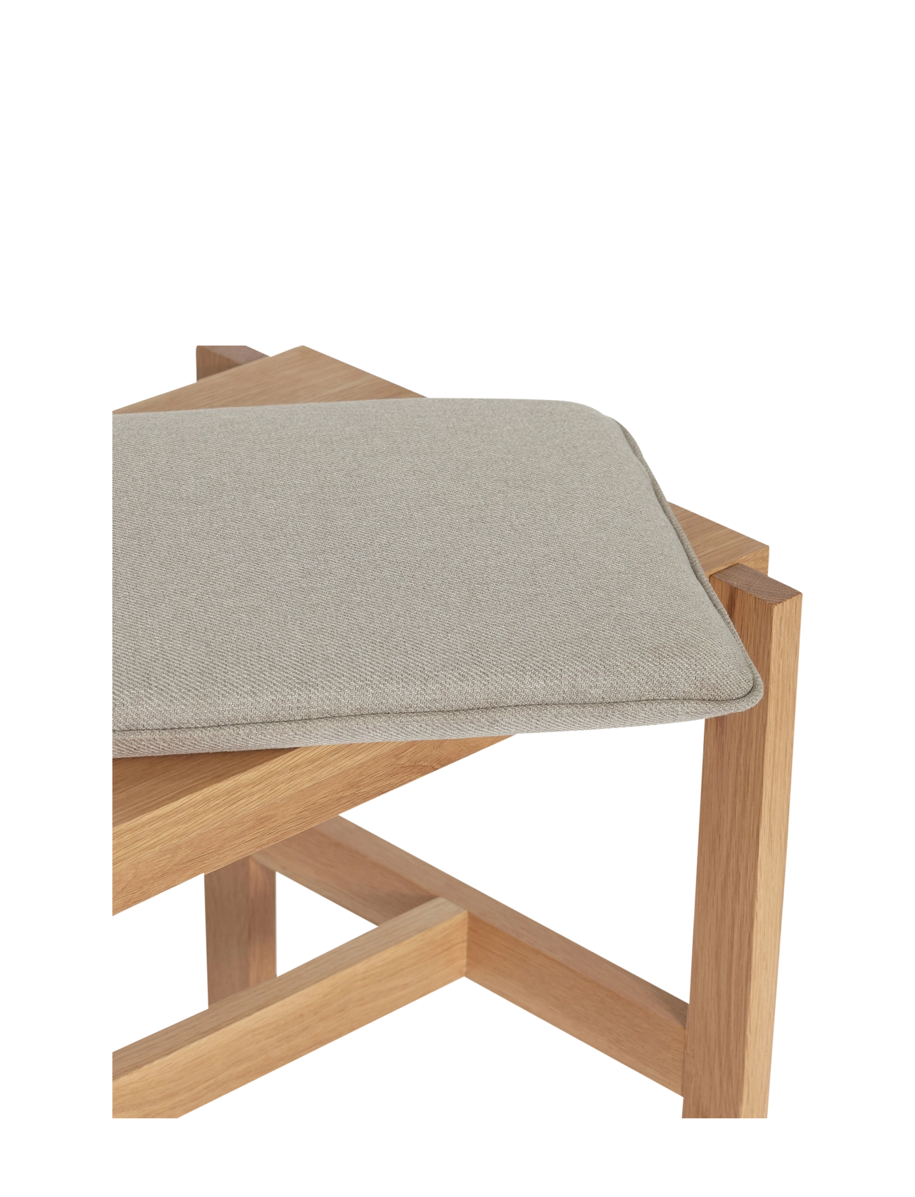 Hübsch - Epoch Bench - stołki i ławki - natural,sand - 3