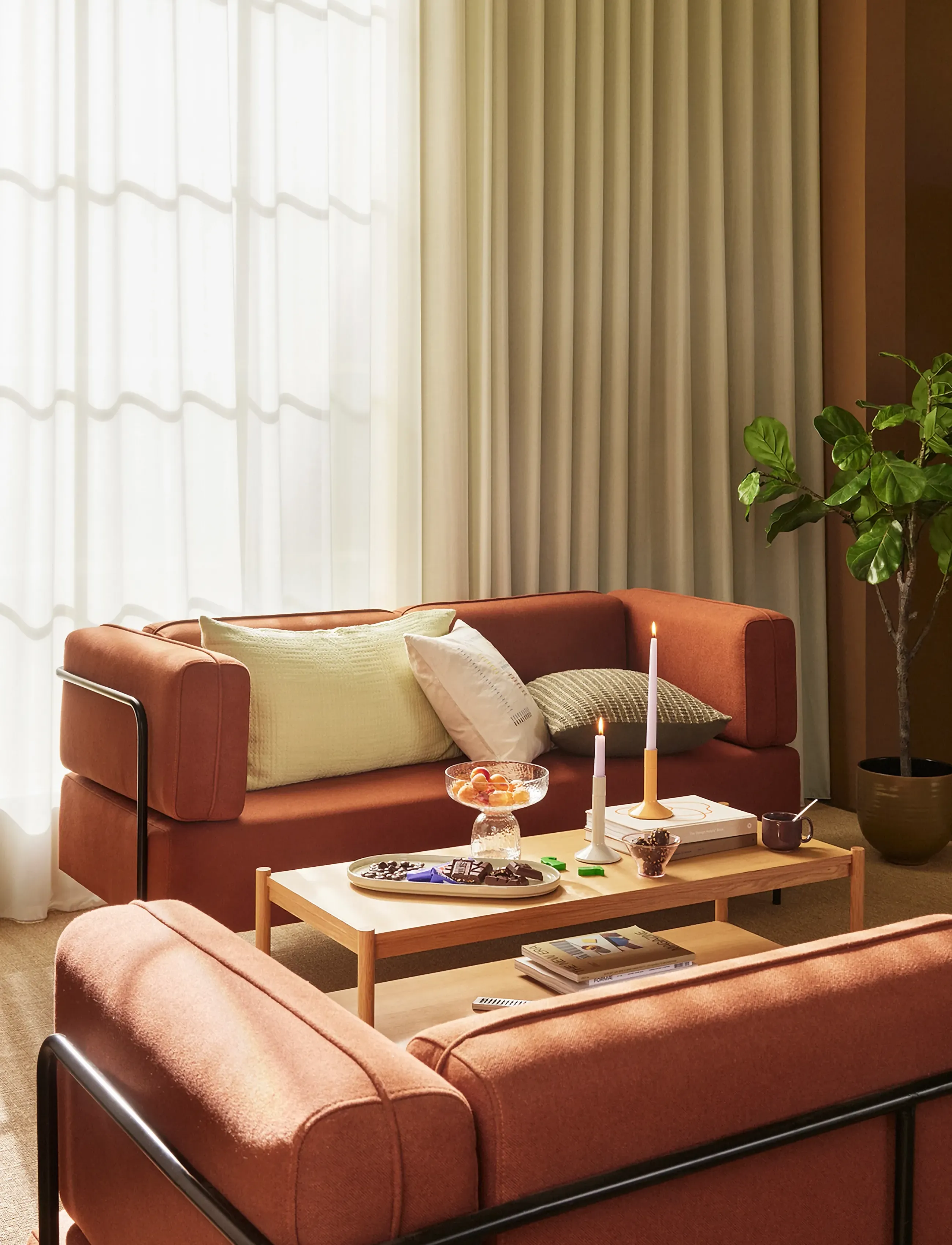 Hübsch - Seize Coffee Table - soffbord - natural - 3