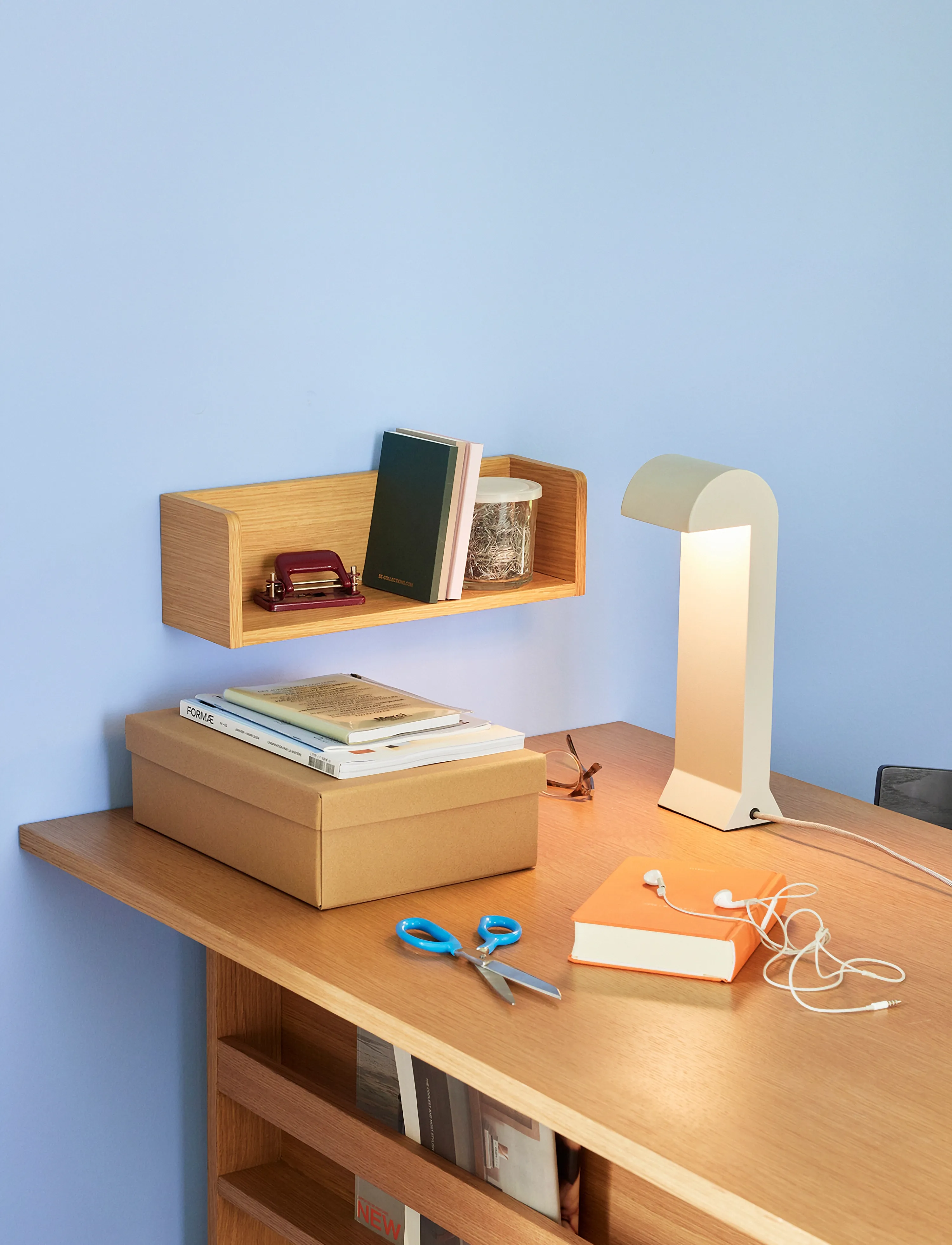 Hübsch Savor Shelf, One Size, Brown, Møbler > Hylder, Unisex