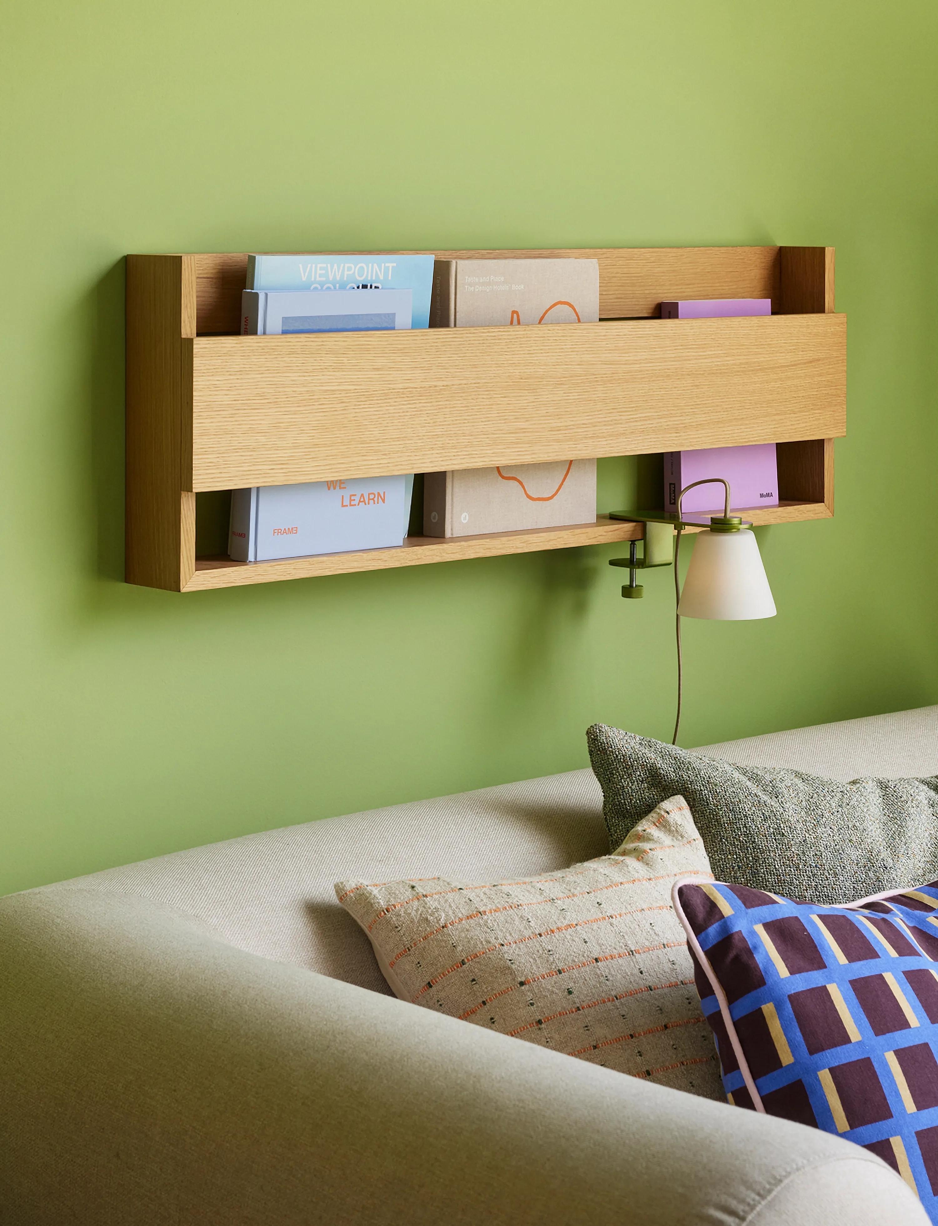 Hübsch Gap Magazine Holder, L:100 cm, Møbler > Hylder, Unisex