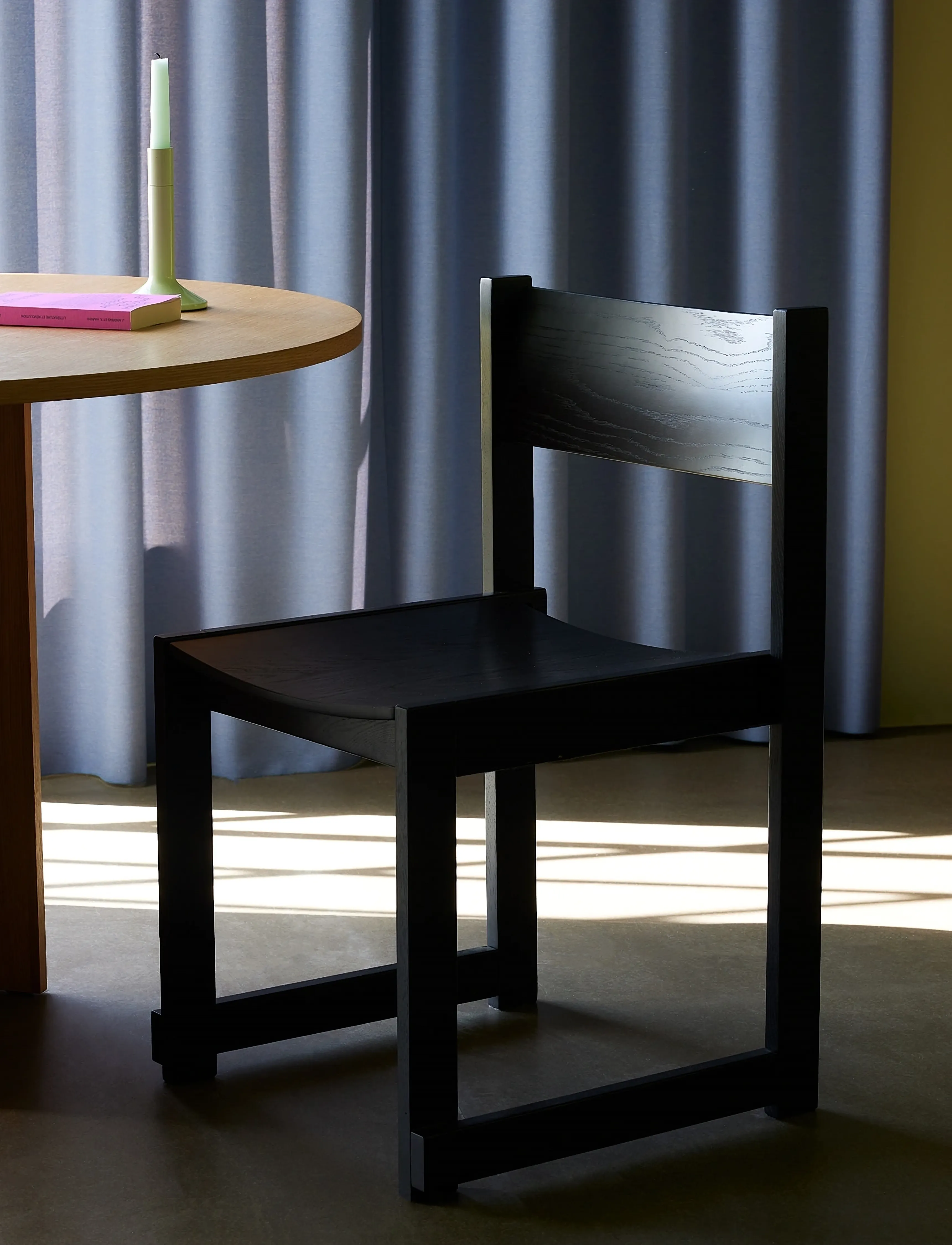 Hübsch Forma Dining Chair, One Size, Chairs & Stools, Schwarz - Chairs, Homeware