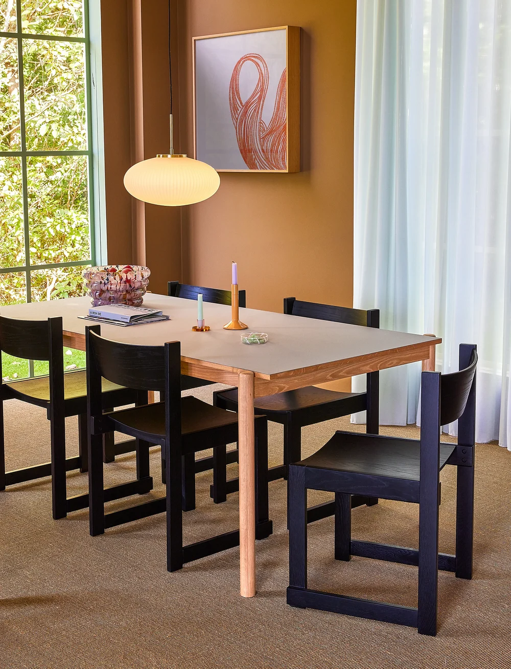 Hübsch - Forma Dining Chair - osta hinna alusel - black - 5