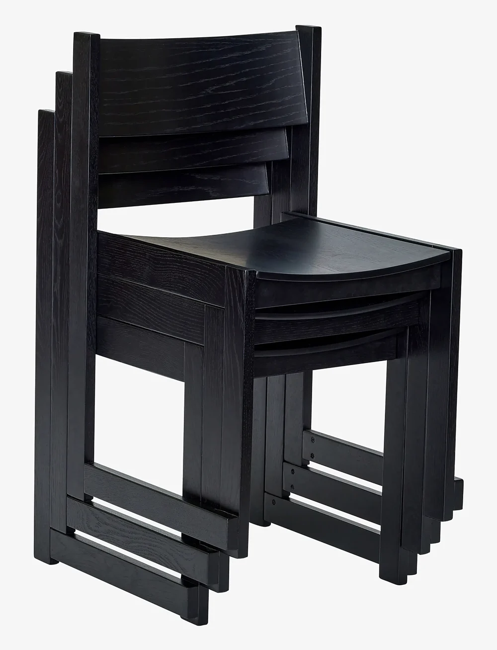 Hübsch - Forma Dining Chair - osta hinna alusel - black - 4