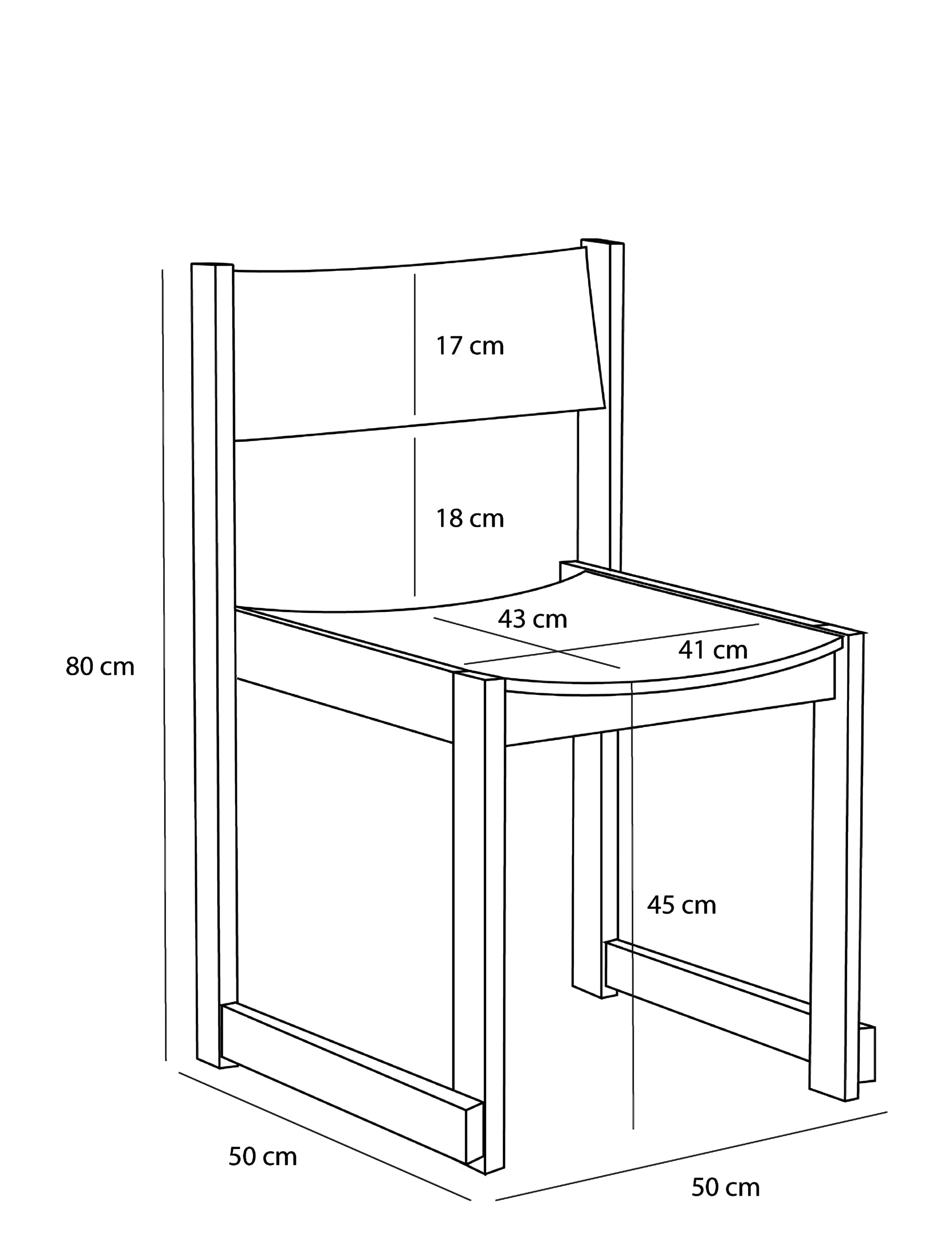 Hübsch - Forma Dining Chair - stühle - black - 5