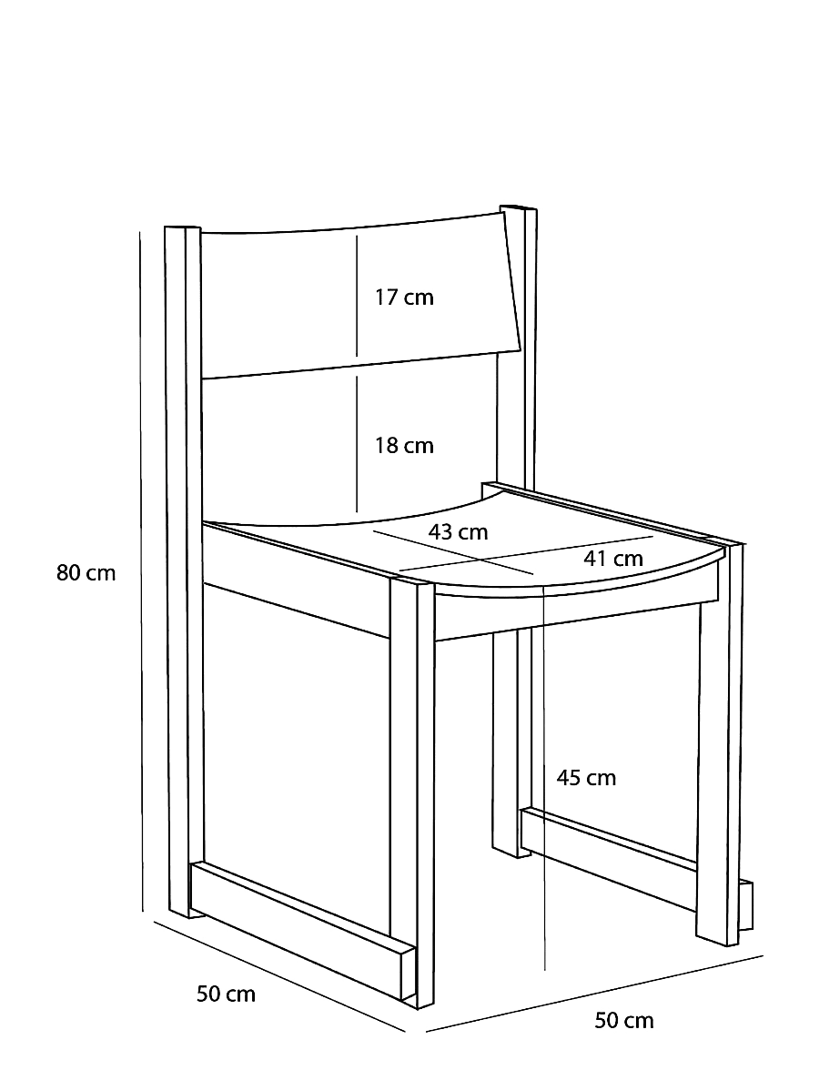 Hübsch - Forma Dining Chair - stühle - black - 5