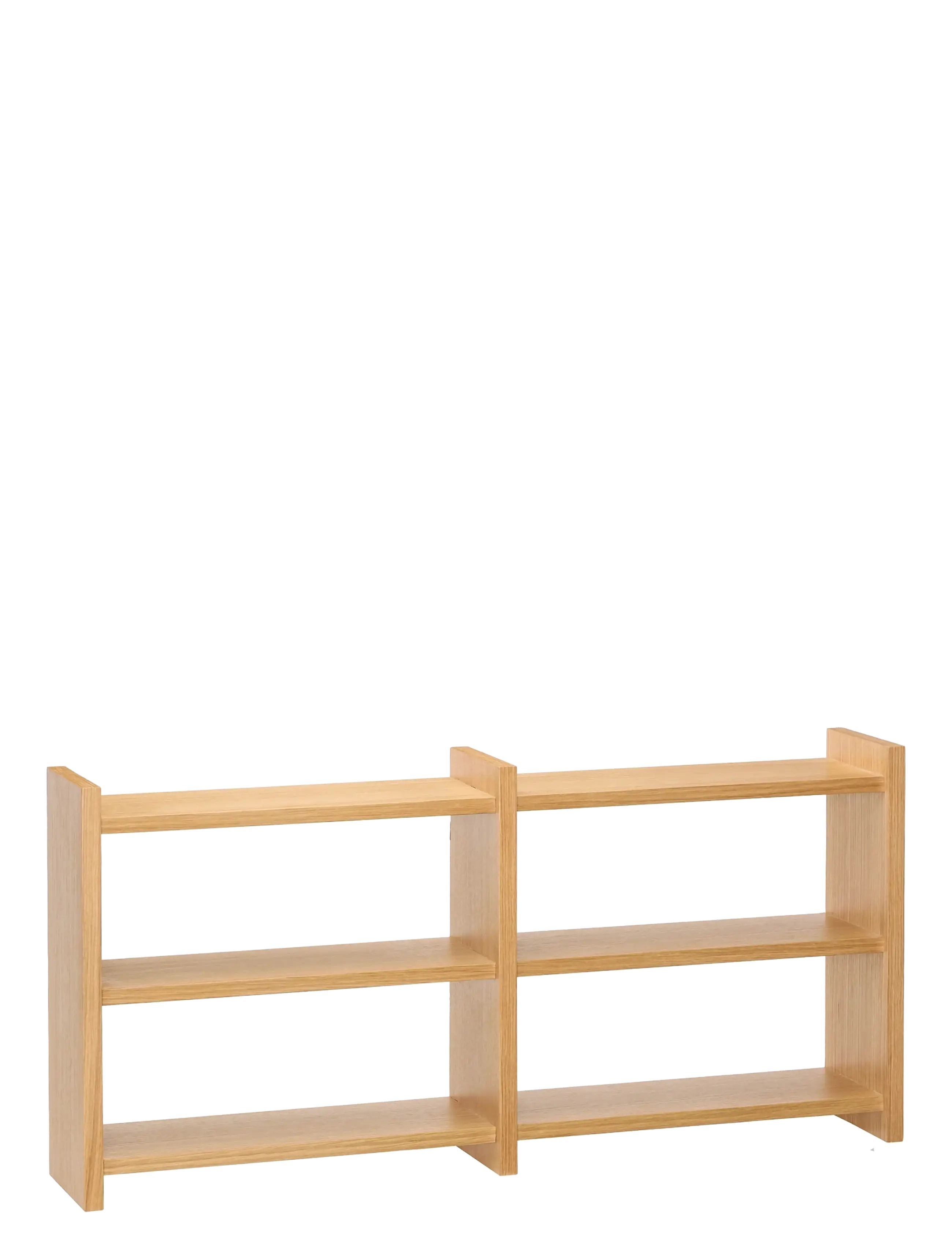 Hübsch Kant Shelf Unit Natural, Hylde, Str: 85X15X40CM