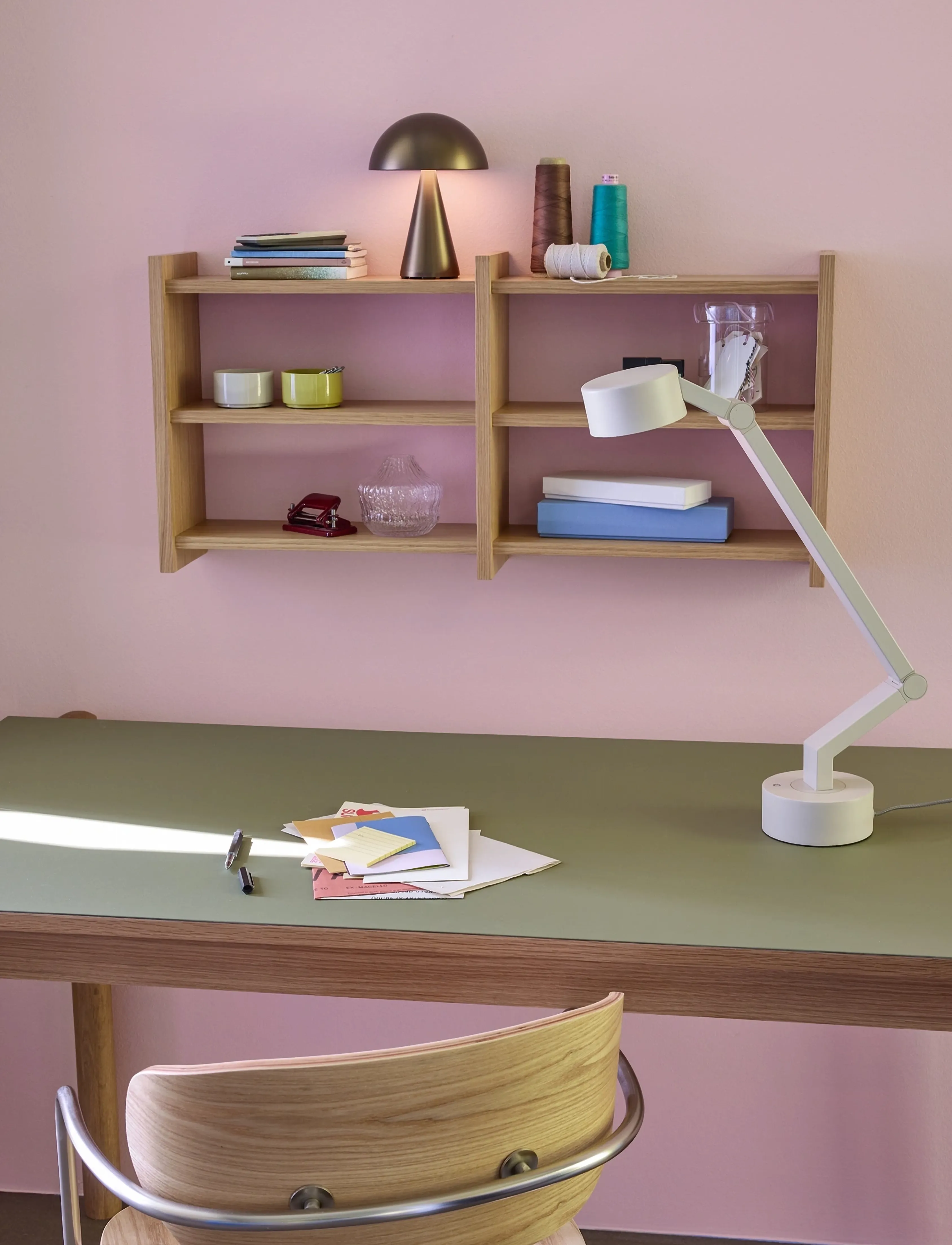 Hübsch - Kant Shelf Unit Natural - hyller & oppbevaring - natural - 5