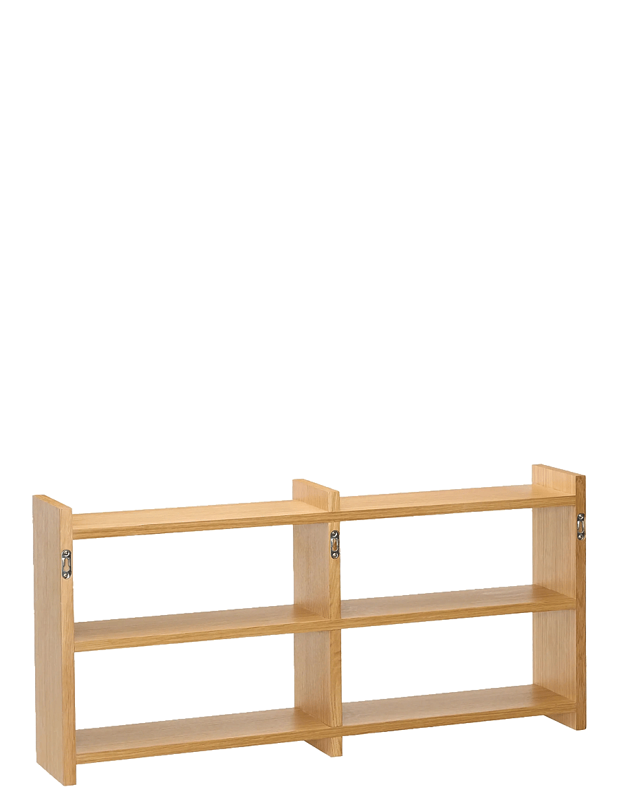 Hübsch - Kant Shelf Unit Natural - regale und verwahrung - natural - 2