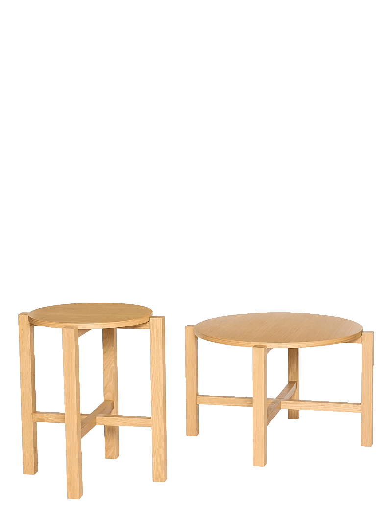 Hübsch - Four Coffee Table Natural (set of 2) - natural - 2