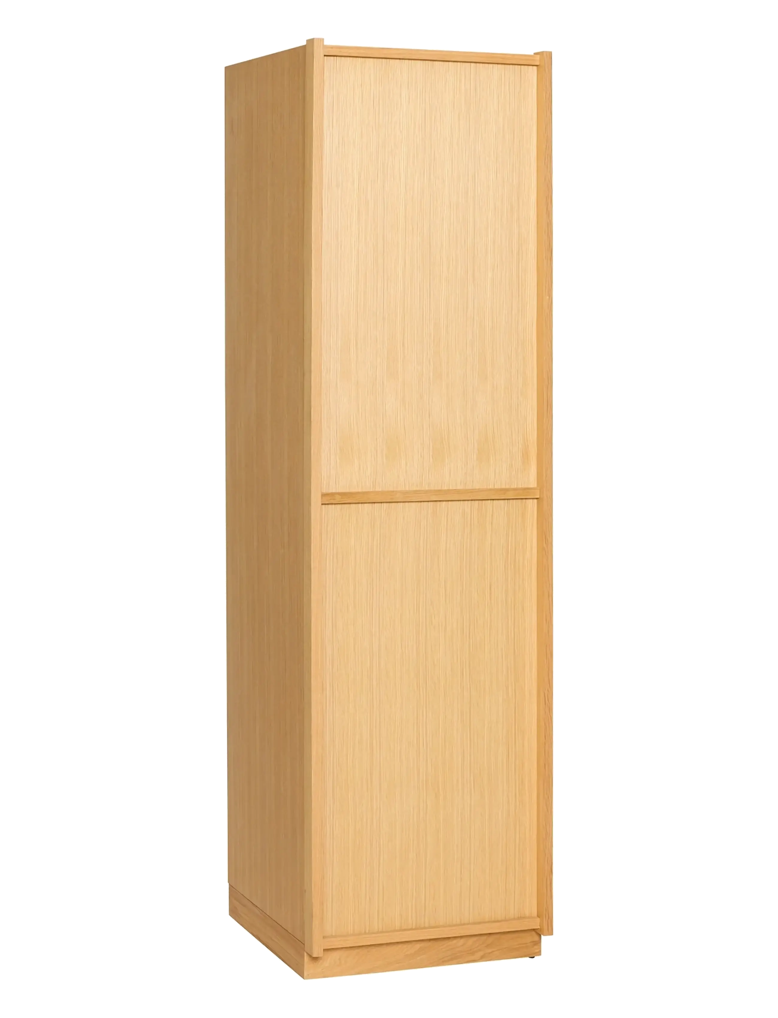 Hübsch Kura Wardrobe Small Natural, Cabinet, Str: 50X55X181CM