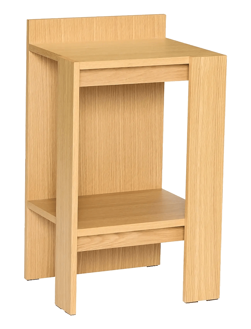 Hübsch - Merge Bedside Table Natural - natural - 1