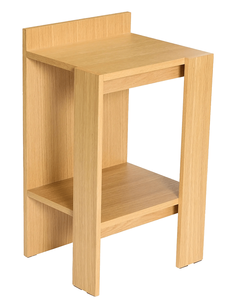 Hübsch - Merge Bedside Table Natural - Öökapid - natural - 2