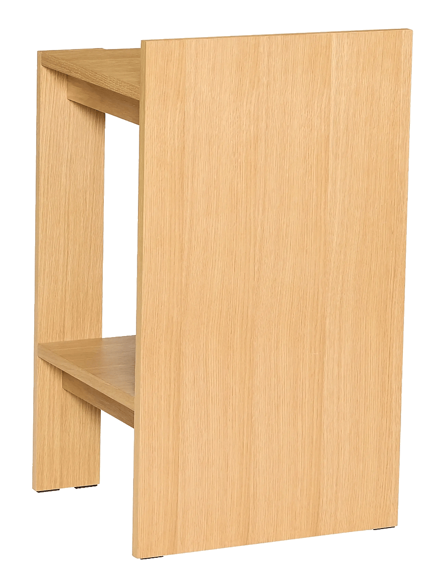 Hübsch - Merge Bedside Table Natural - Öökapid - natural - 3