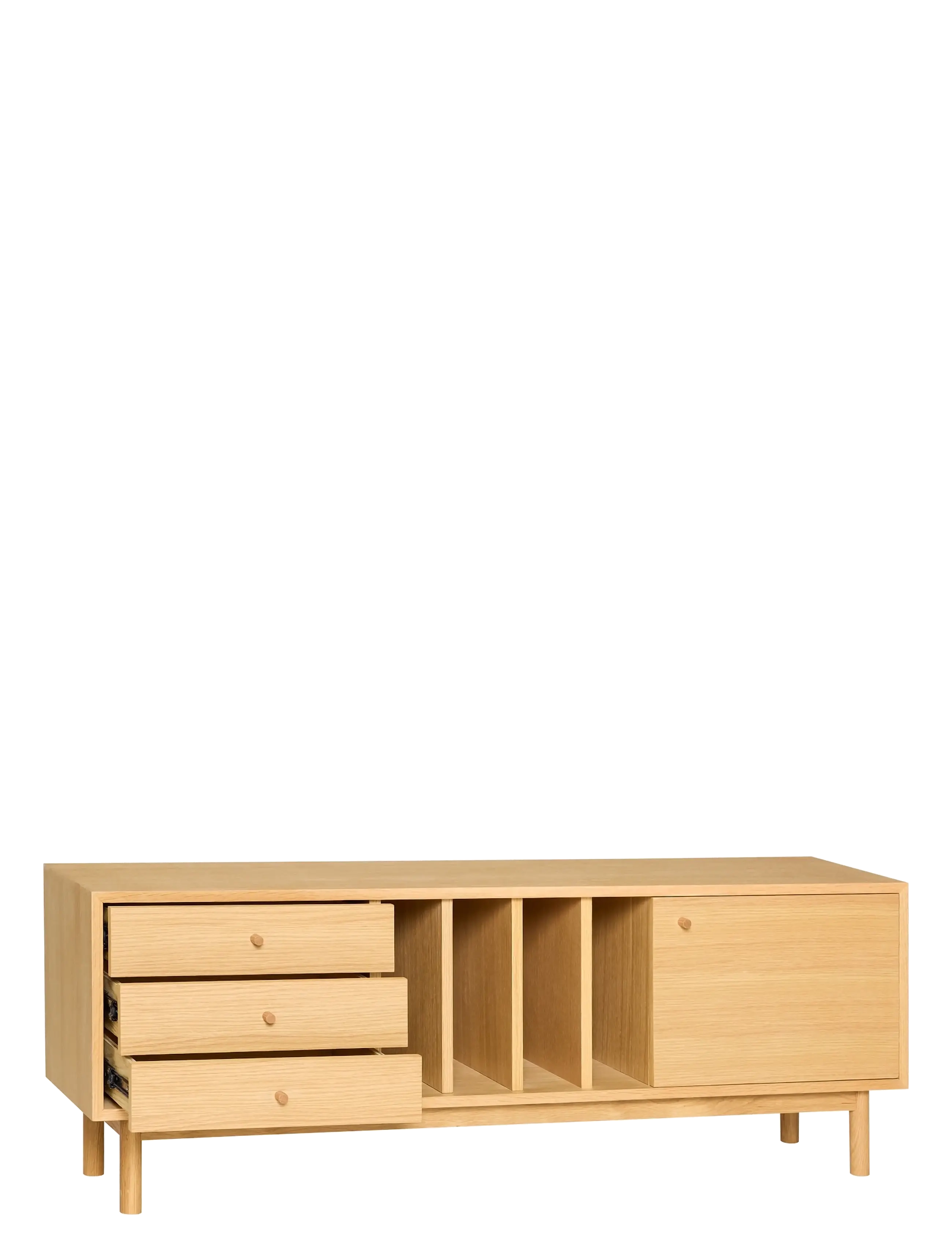 Hübsch - Nobby Sideboard Natural - skápar - natural - 2