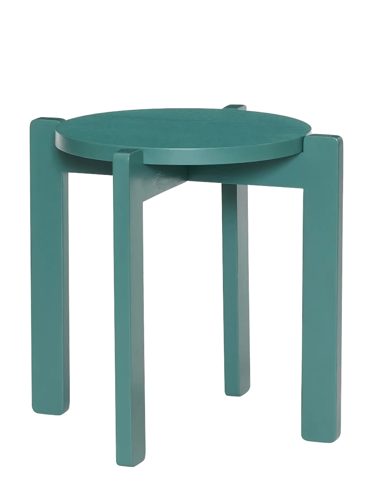 Hübsch Always Stool Petrol, Taburet og bænk, Blå, Str: 45X42CM