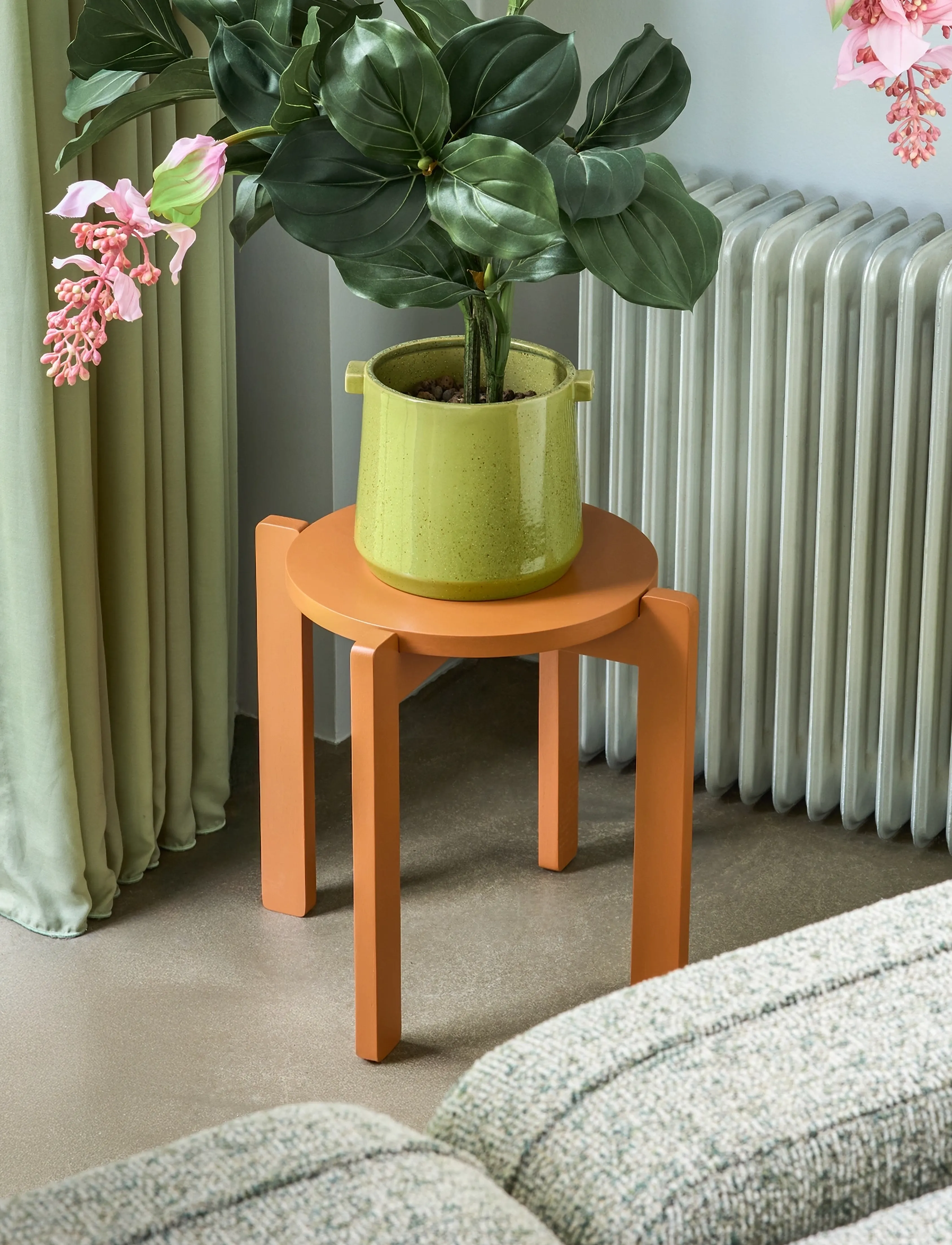 Hübsch - Always Stool Orange - pallar & bänkar - orange - 3
