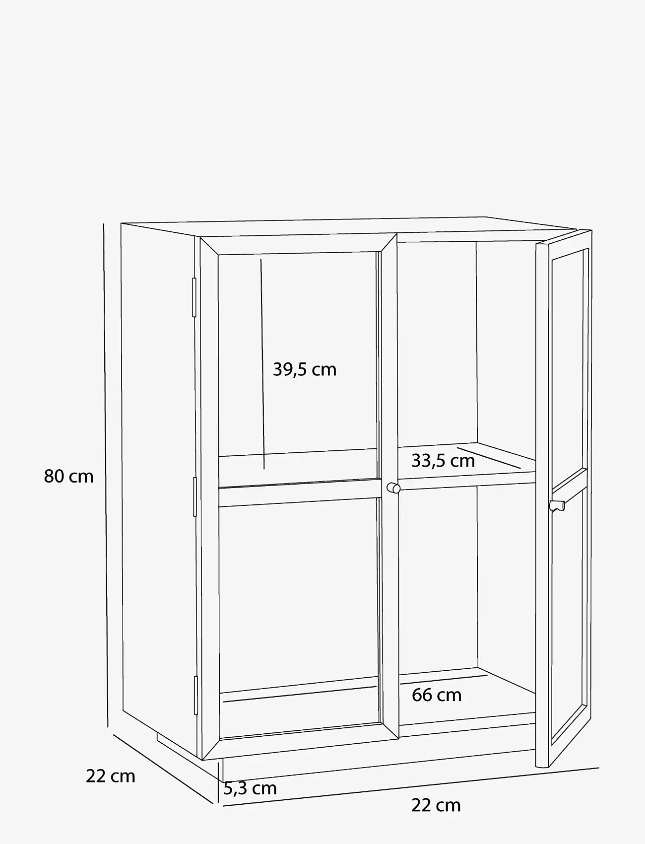 Hübsch - Mae Cabinet Natural - natural - 5