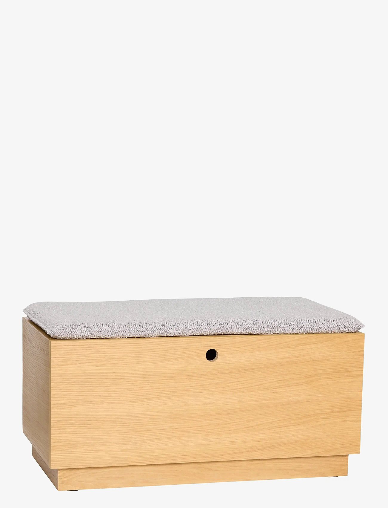 Hübsch - Alcove Bench Natural - light grey,natural - 1