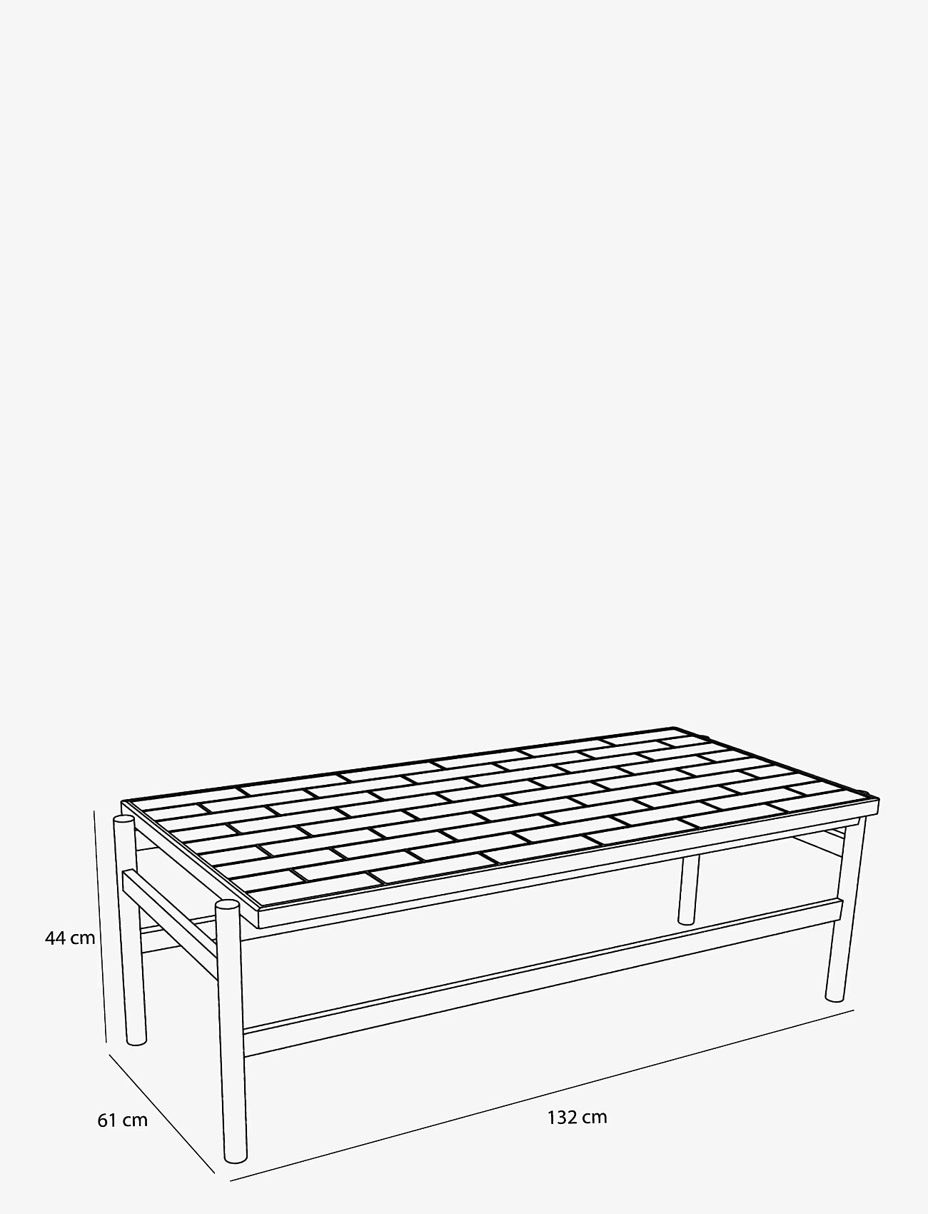 Hübsch - Motif Coffee Table Multicolour - black,natural,white - 2