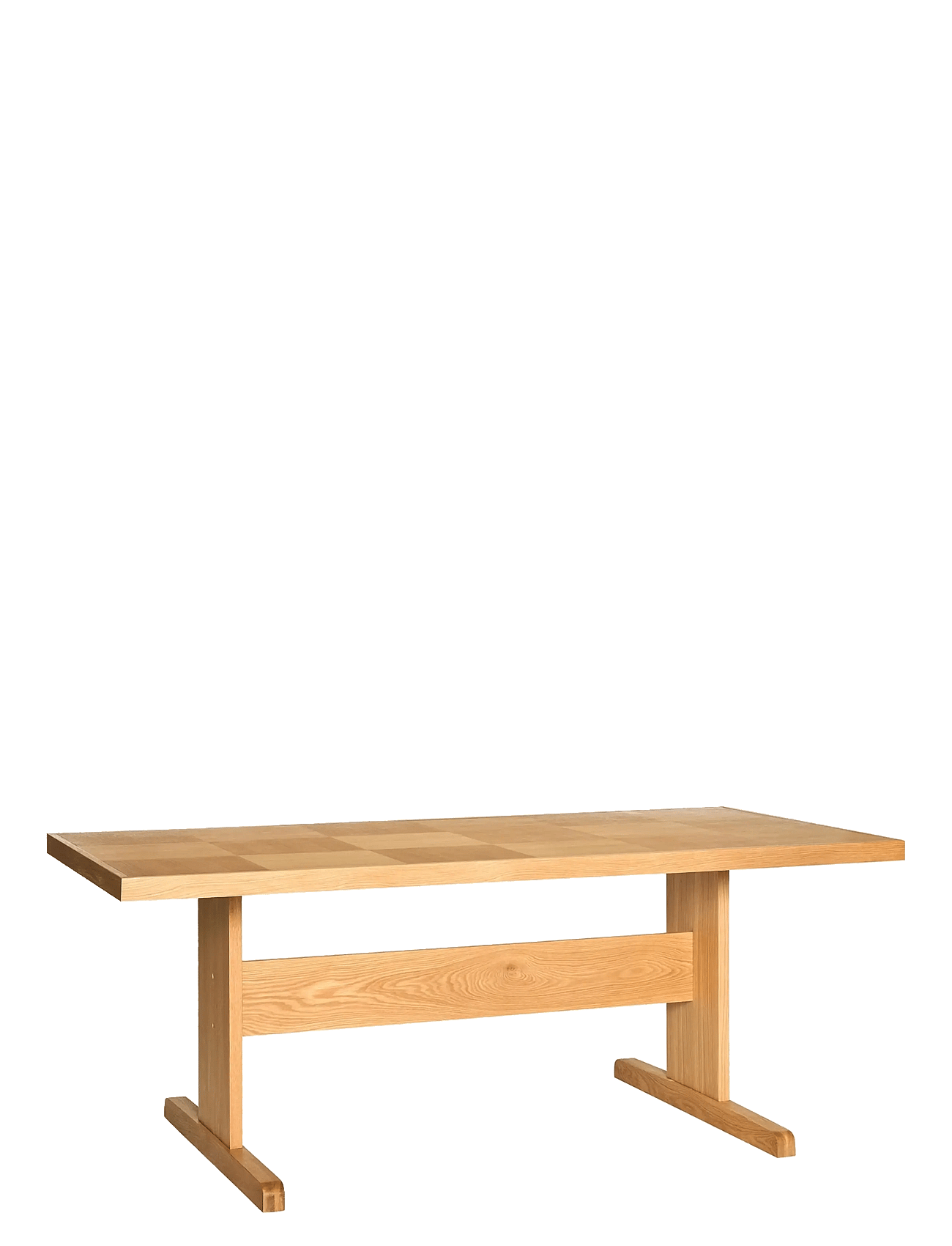 Hübsch Skak Dining Table Natural - Beige - 195X95X74CM