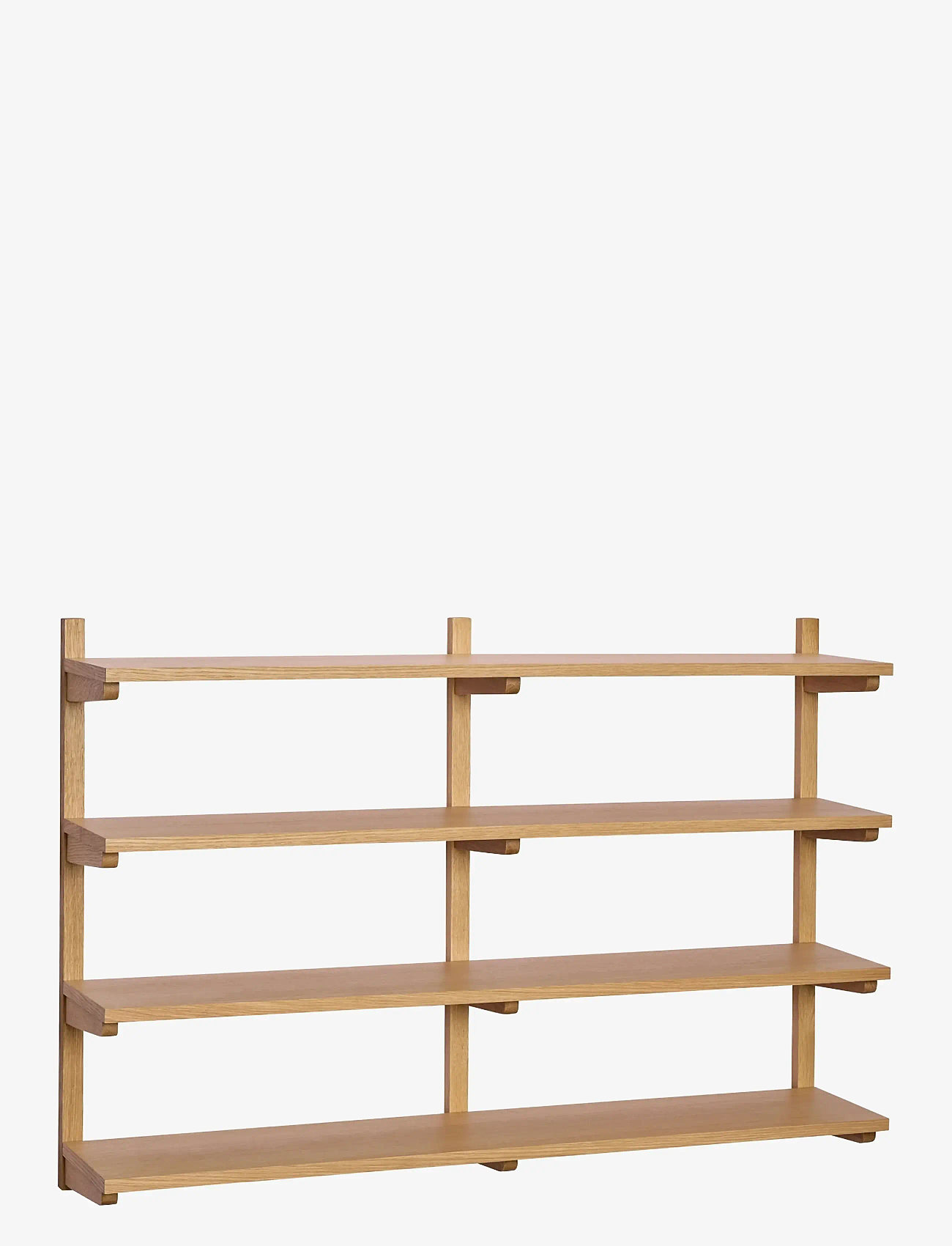 Hübsch - Long Shelf Unit Natural - natural - 1