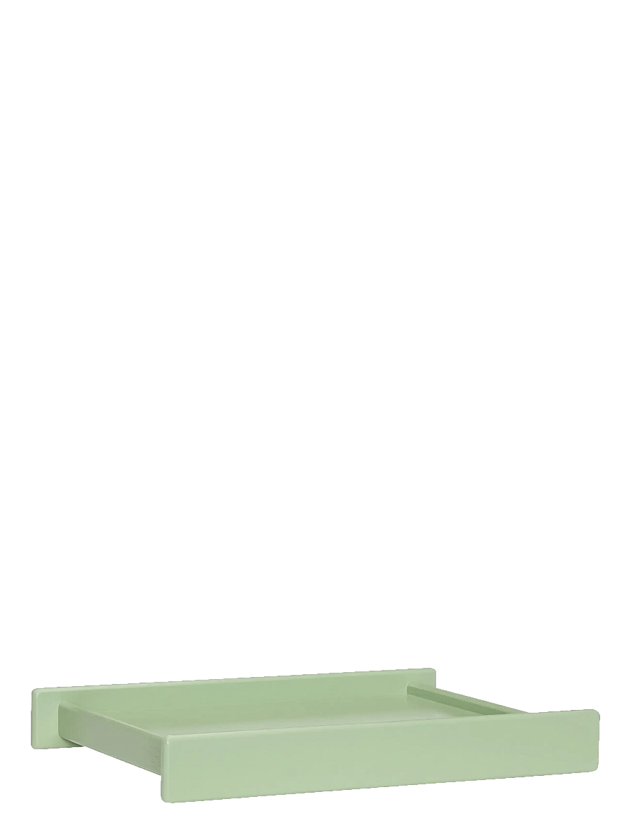 Hübsch - Less Tray Green - tabletts - green - 1