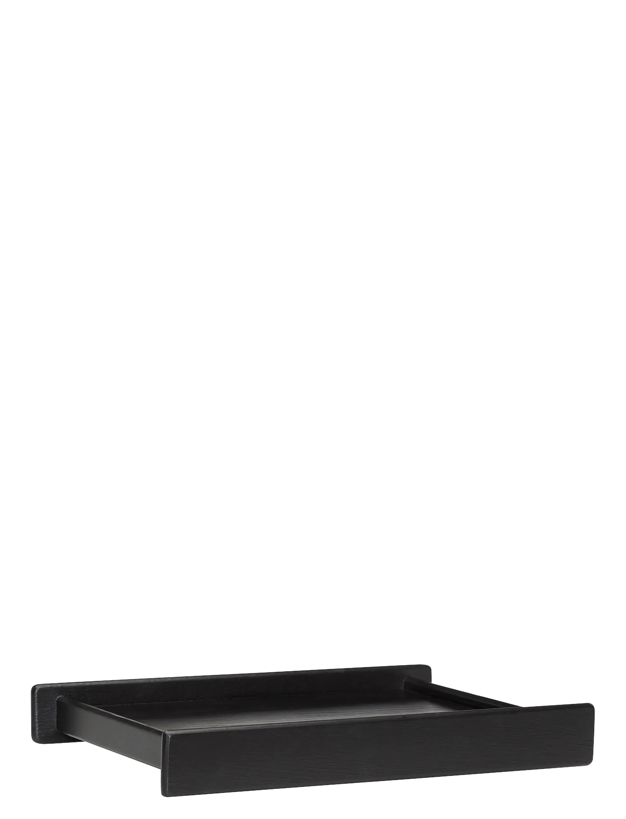 Hübsch Less Tray Black - Skoða allt - BLACK / black