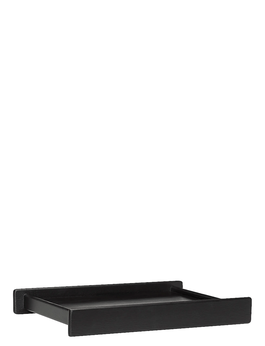 Hübsch - Less Tray Black - kandikud - black - 1