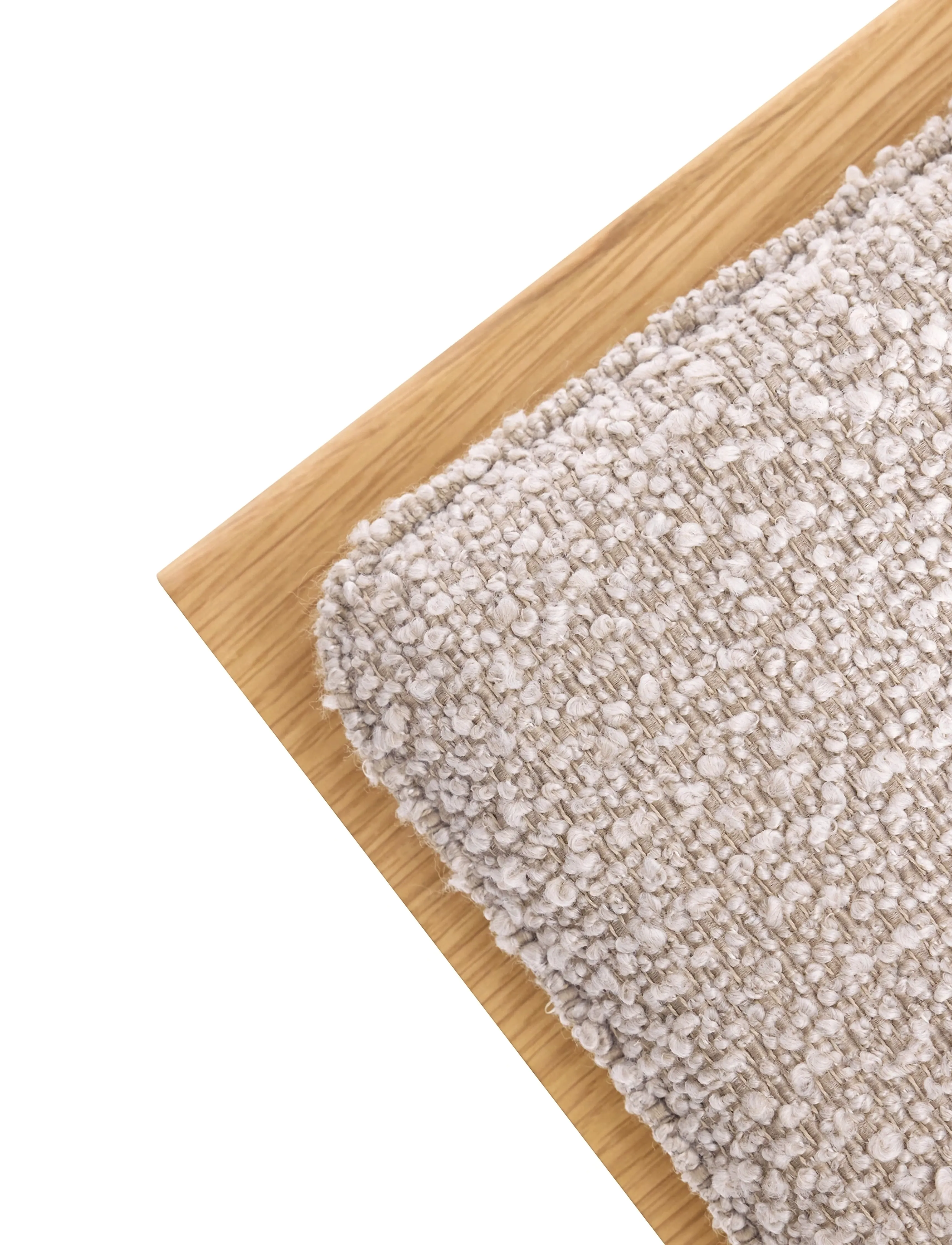Hübsch - Layer Bench Natural - kollar og bekkir - light grey,natural - 4