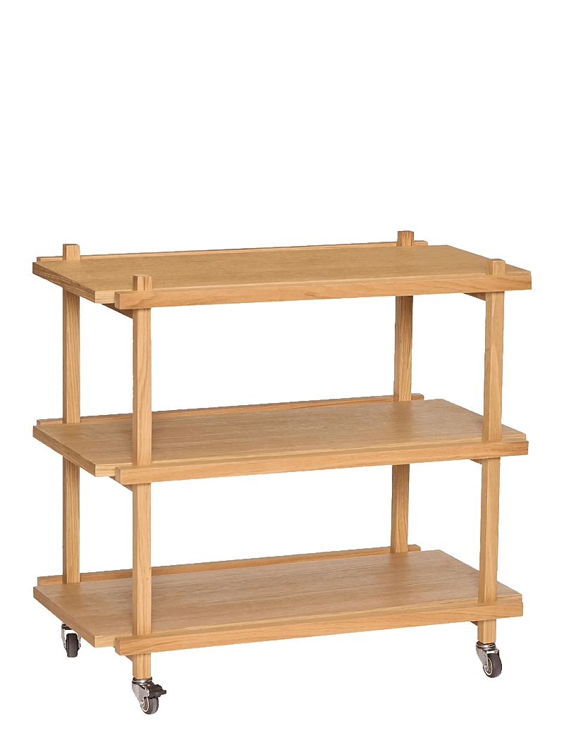 Hübsch - Crayon Trolley Natural - natural - 1