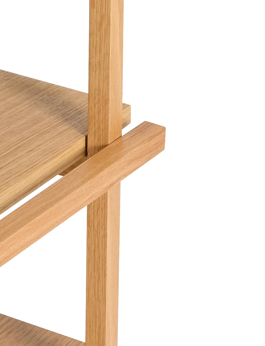 Hübsch - Crayon Trolley Natural - riiulkärud - natural - 5