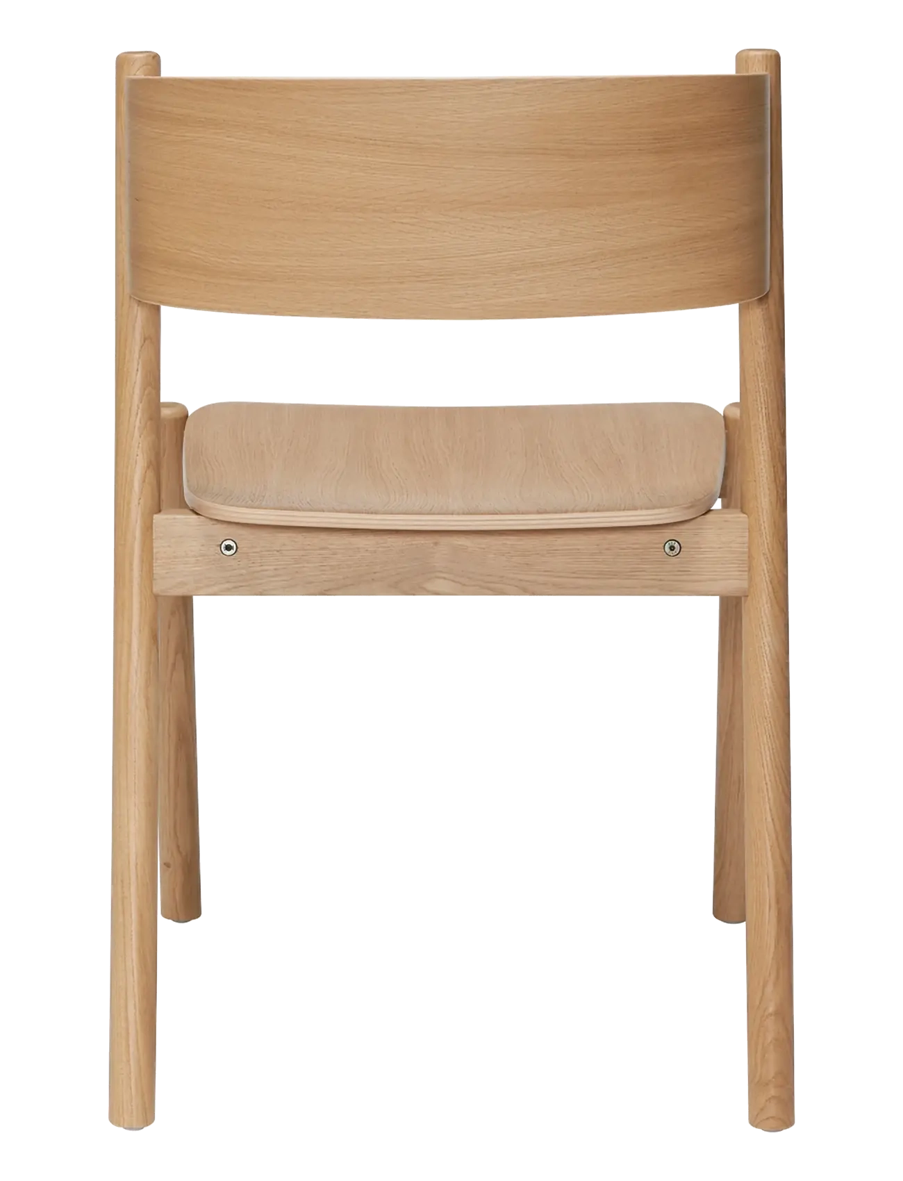 Hübsch - Oblique Dining Chair - natural - 3