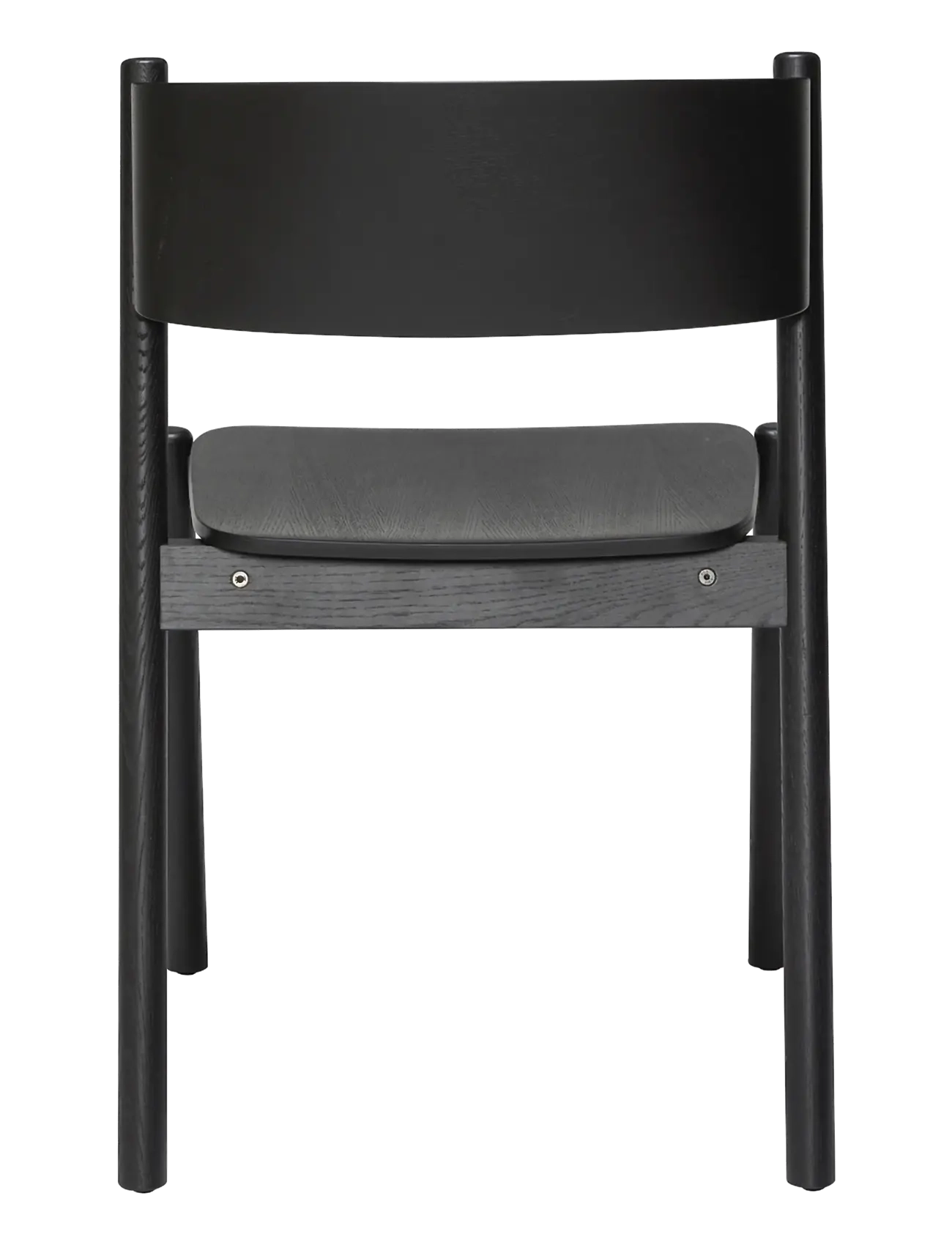 Hübsch - Oblique Dining Chair - black - 3