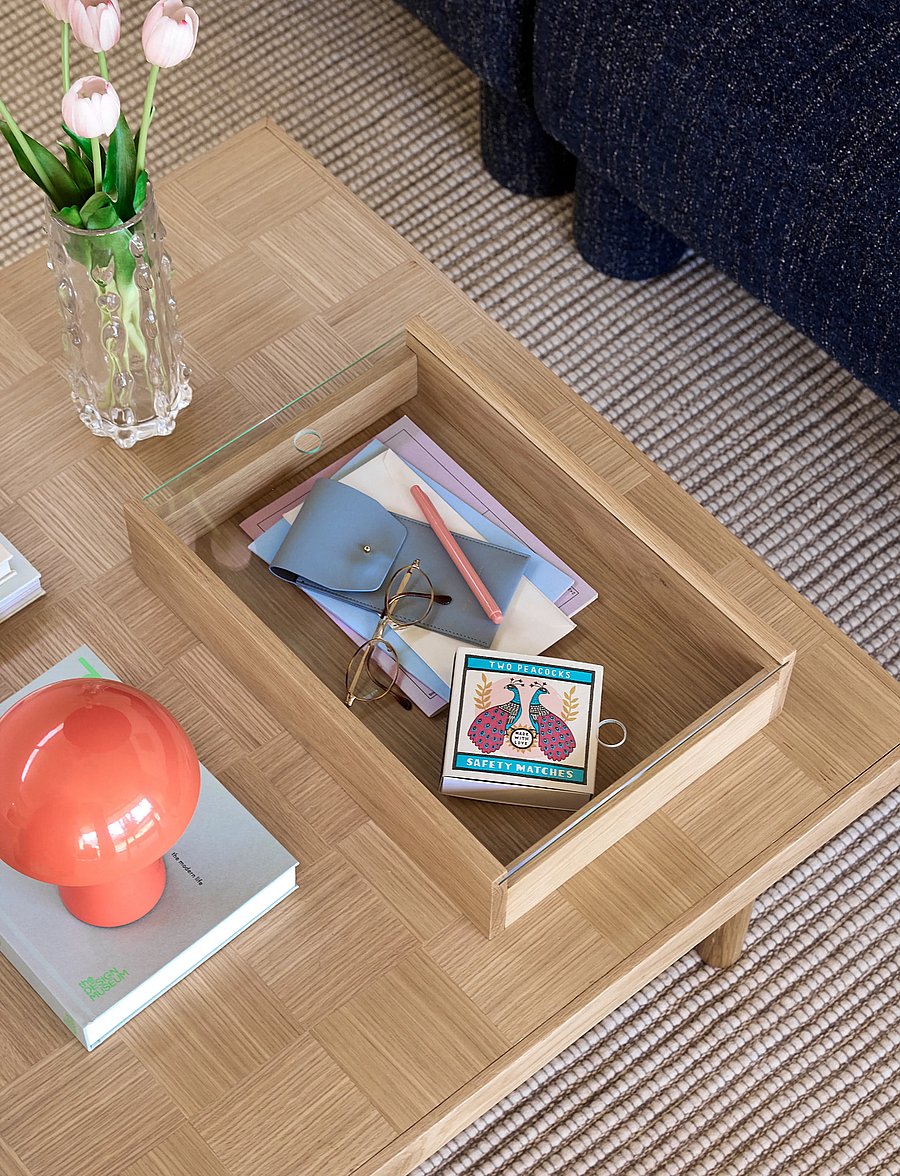 Hübsch - Senri Display Box Oak - natural - 0