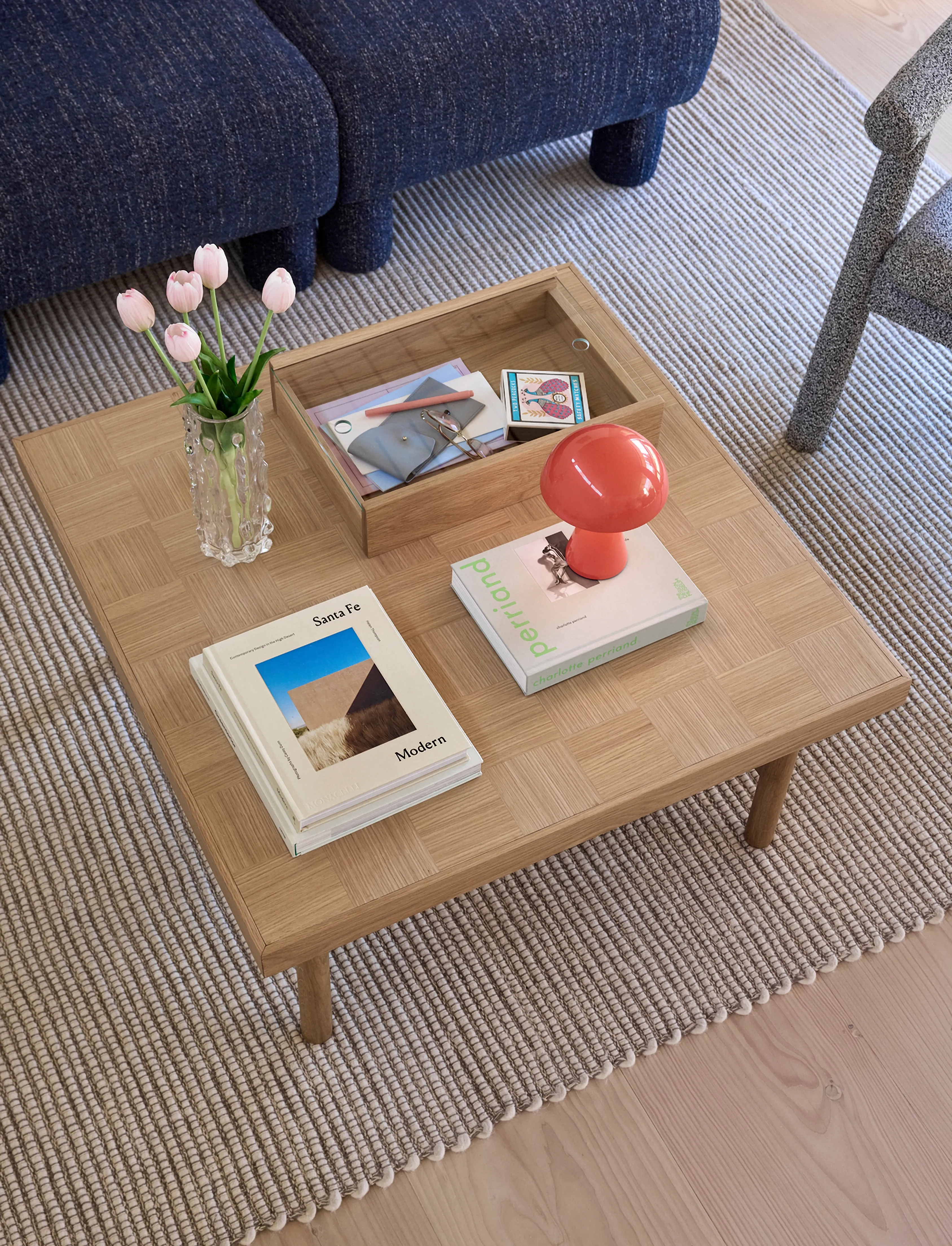 Hübsch - Senri Display Box Oak - natural - 4