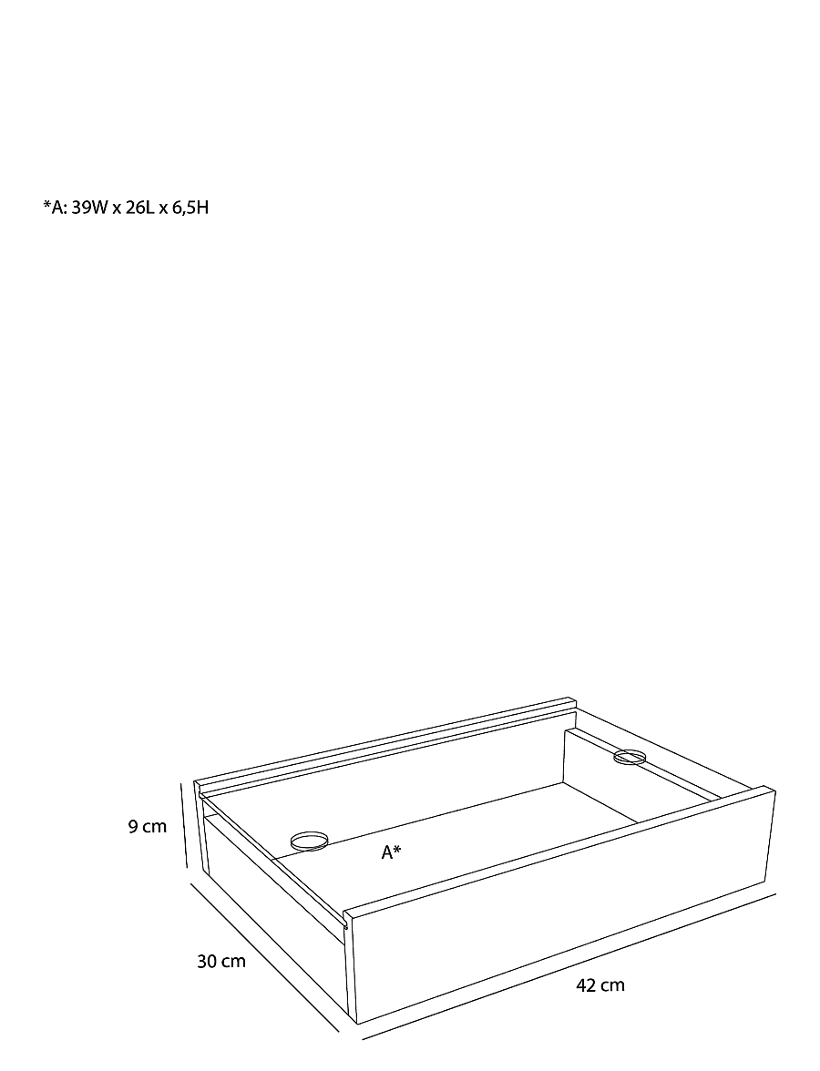 Hübsch - Senri Display Box Oak - natural - 3
