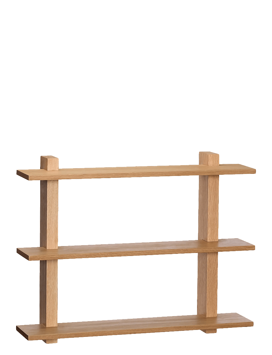 Hübsch - Simple Shelf Small Oak - regale und verwahrung - natural - 1