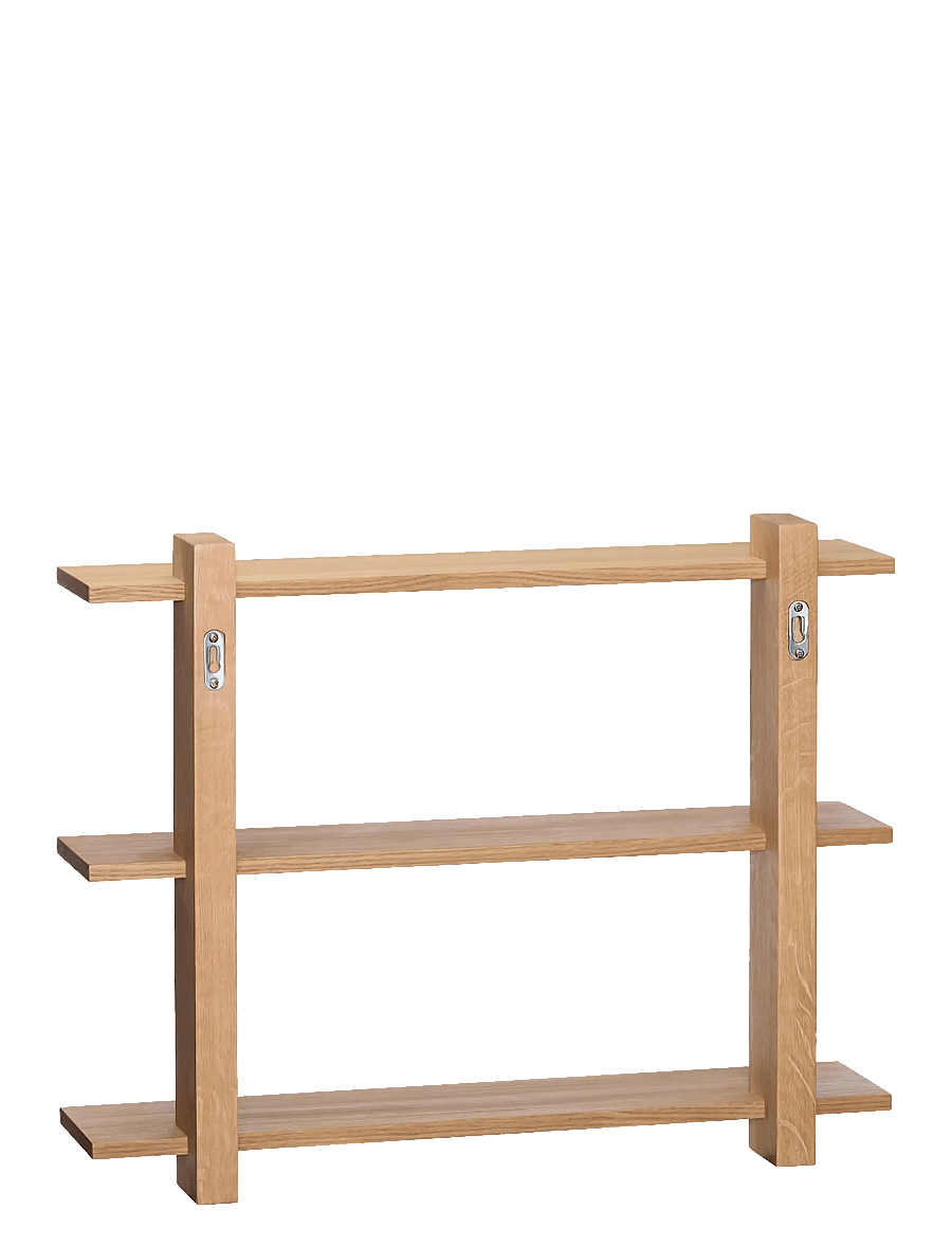 Hübsch - Simple Shelf Small Oak - regale und verwahrung - natural - 2