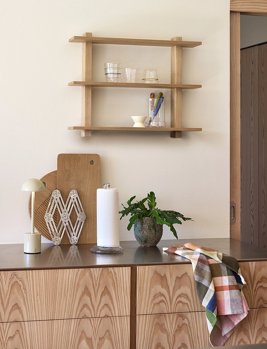 Hübsch - Simple Shelf Small Oak - regale und verwahrung - natural - 0