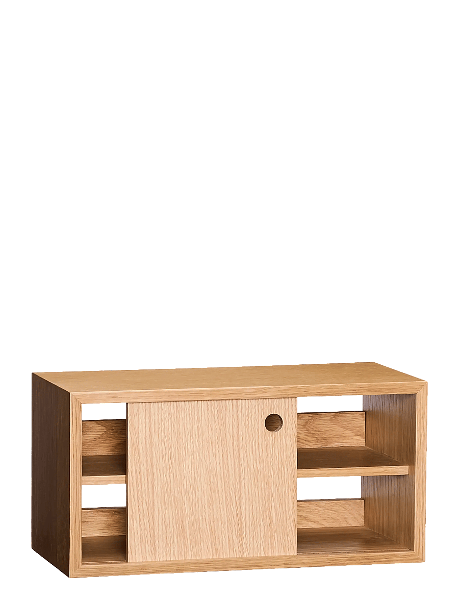 Hübsch - Slide Shelf Oak - natural - 2