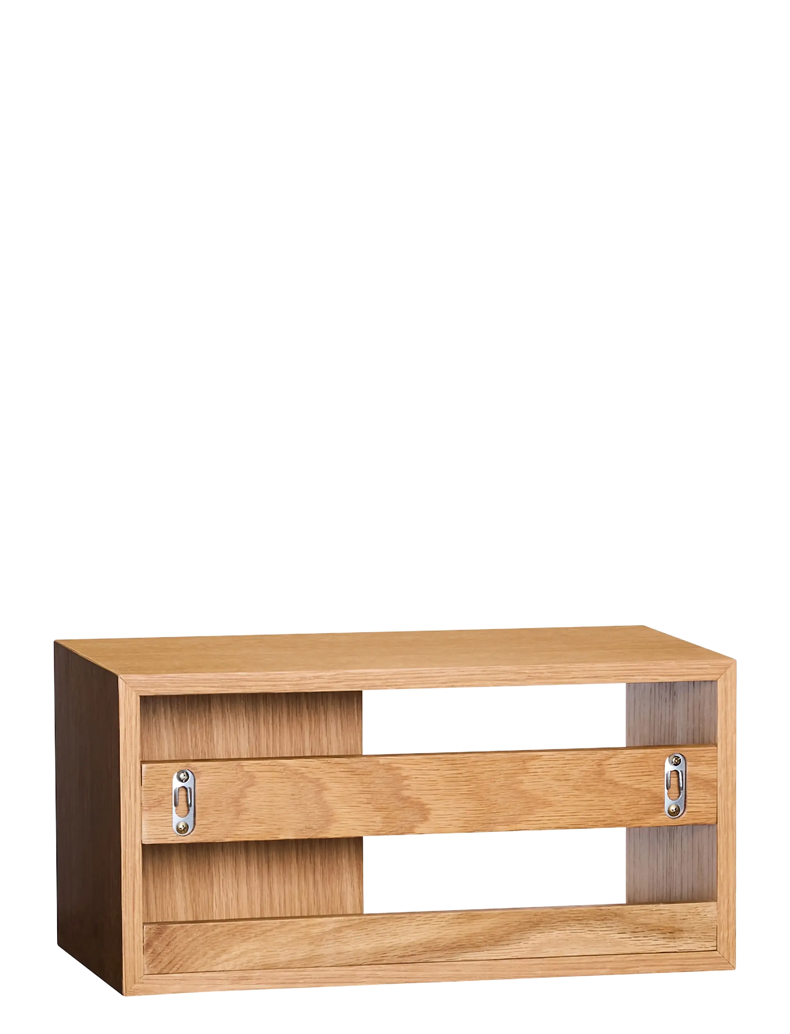 Hübsch - Slide Shelf Oak - natural - 3