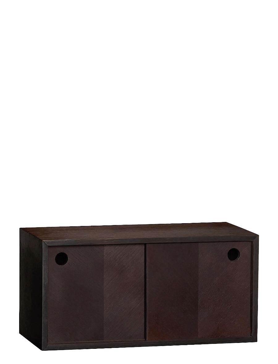 Hübsch - Herringbone Shelf Poplar - regale und verwahrung - brown - 1