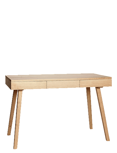 Hübsch Tripple Desk Natural - Skrivbord - NATURAL / beige
