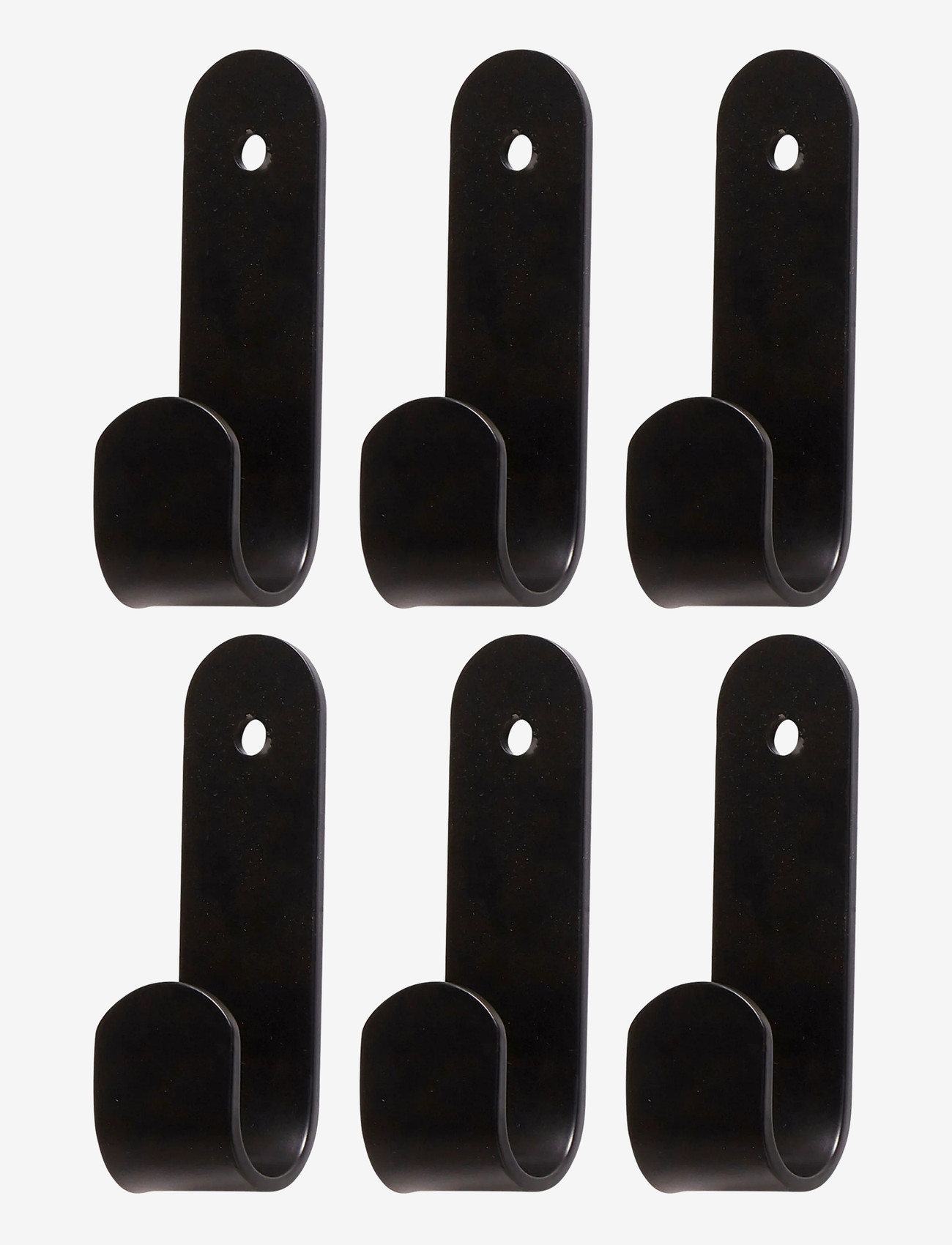 Hübsch - Piccolo Hook - hooks - black - 1