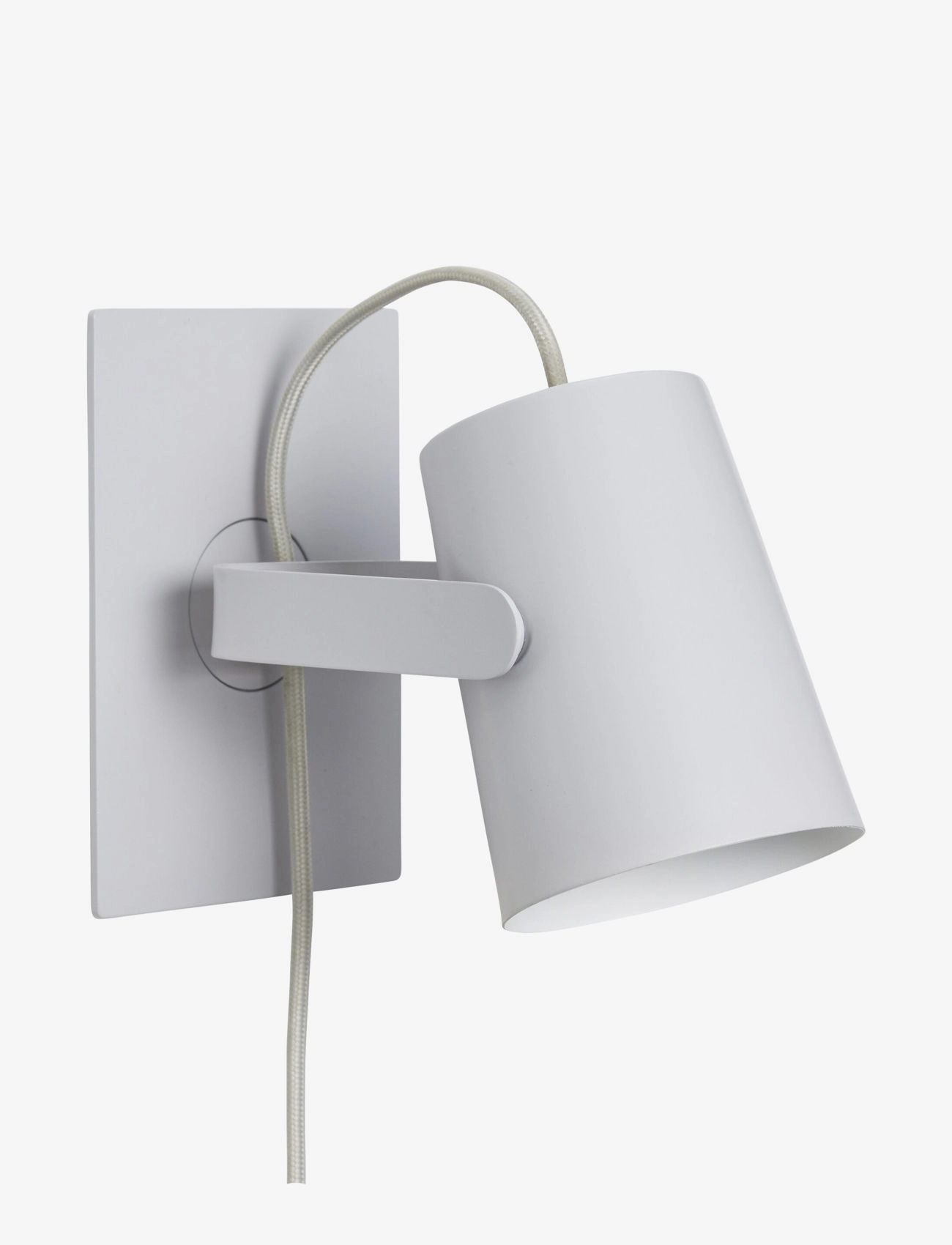 Hübsch Ardent Wall Light - Belysning - GREY / white