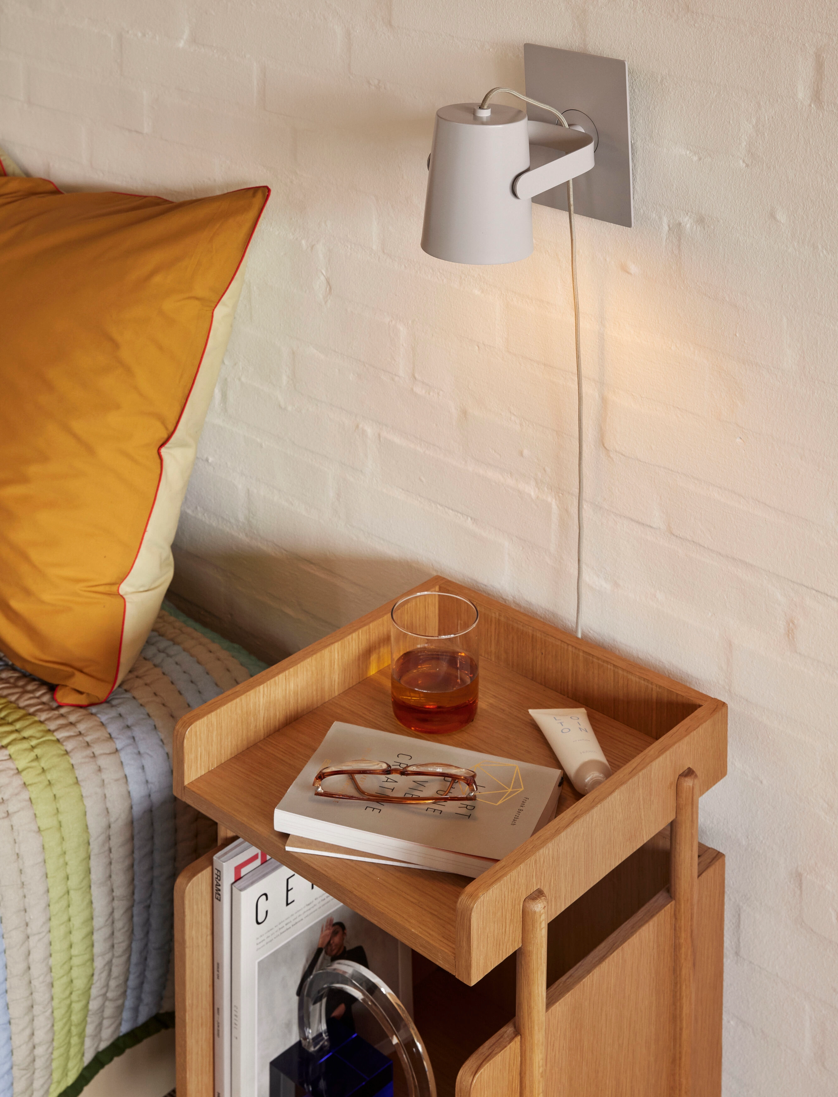 Hübsch Ardent Væglampe, One Size x 22, Ceiling Lamps, Weiß - Flush Mount Lights, Homeware