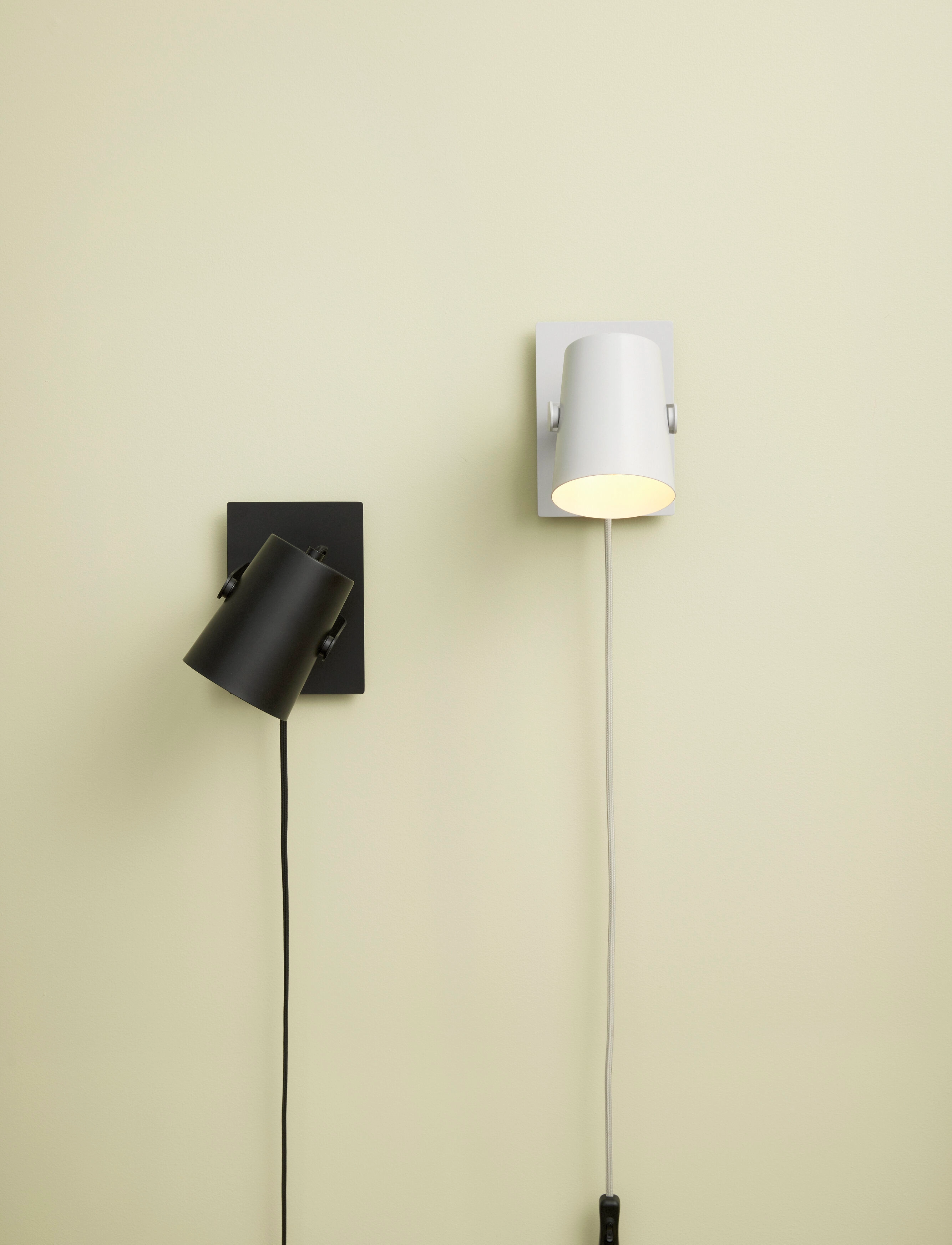 Hübsch - Ardent Wall Light - vegglampar - grey - 3
