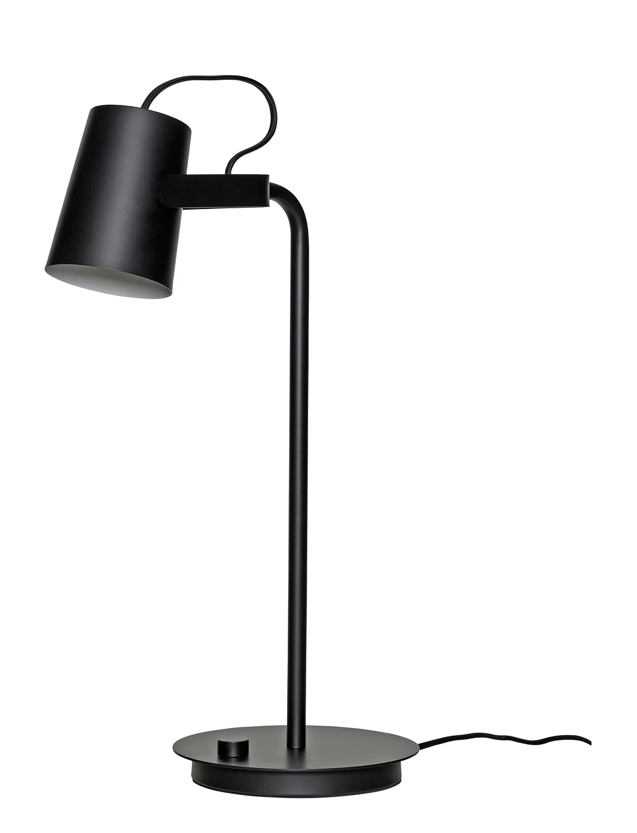Hübsch - Ardent Table Lamp - schreibtisch- & tischlampen - black - 0