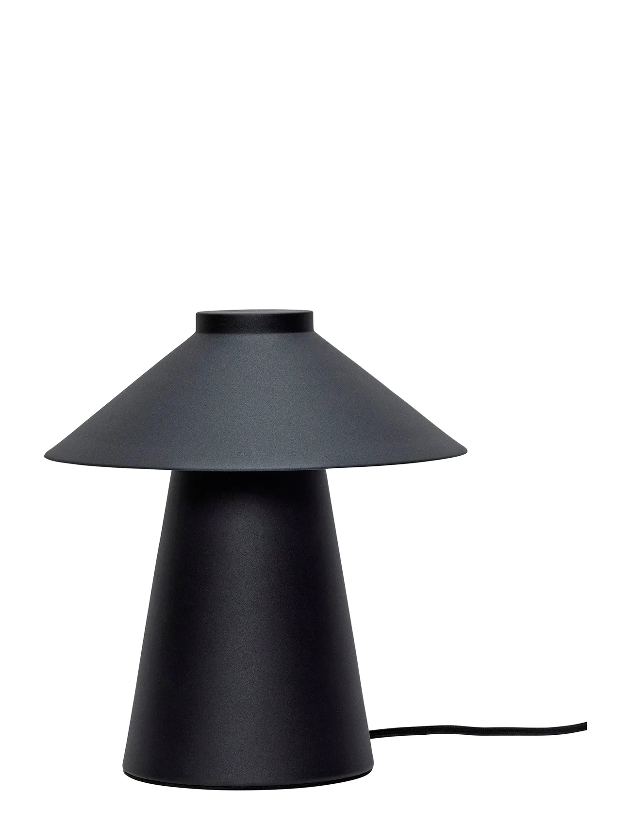 Hübsch - Chipper Bordlampe - bordlamper - black - 0